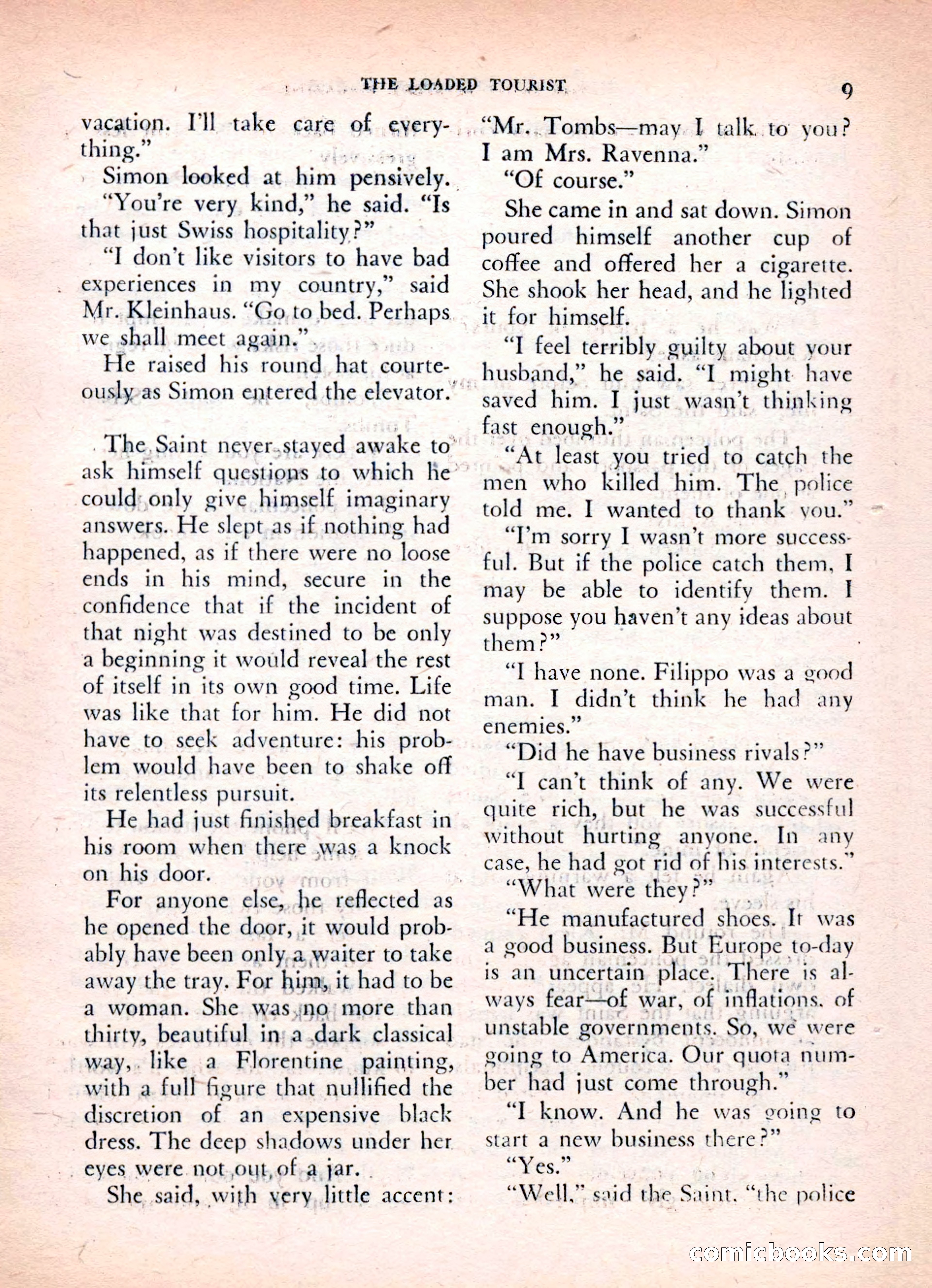 The Saint Mystery Magazine, Vol. 16, No. 2 — page 11 of 132
