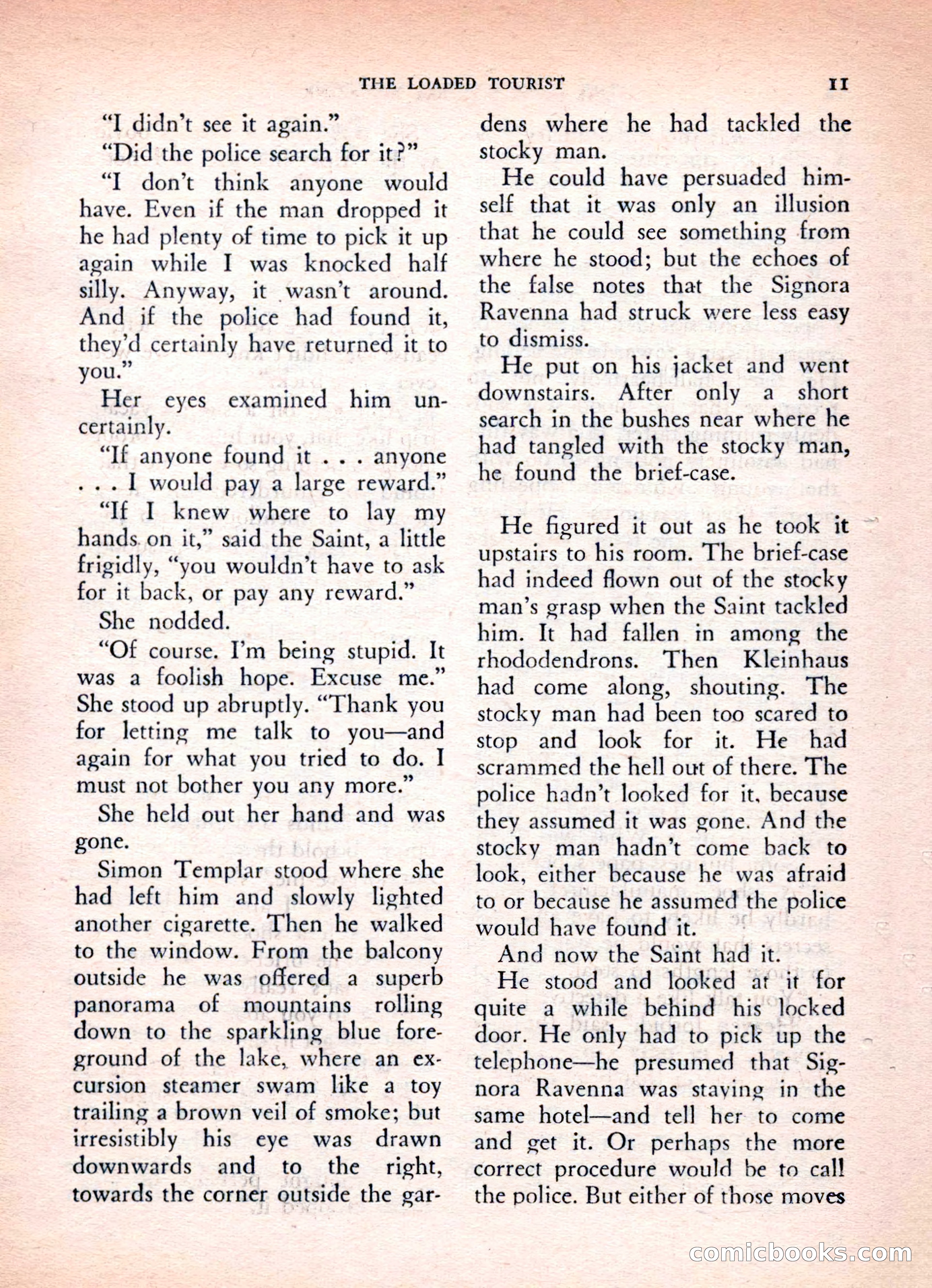 The Saint Mystery Magazine, Vol. 16, No. 2 — page 13 of 132