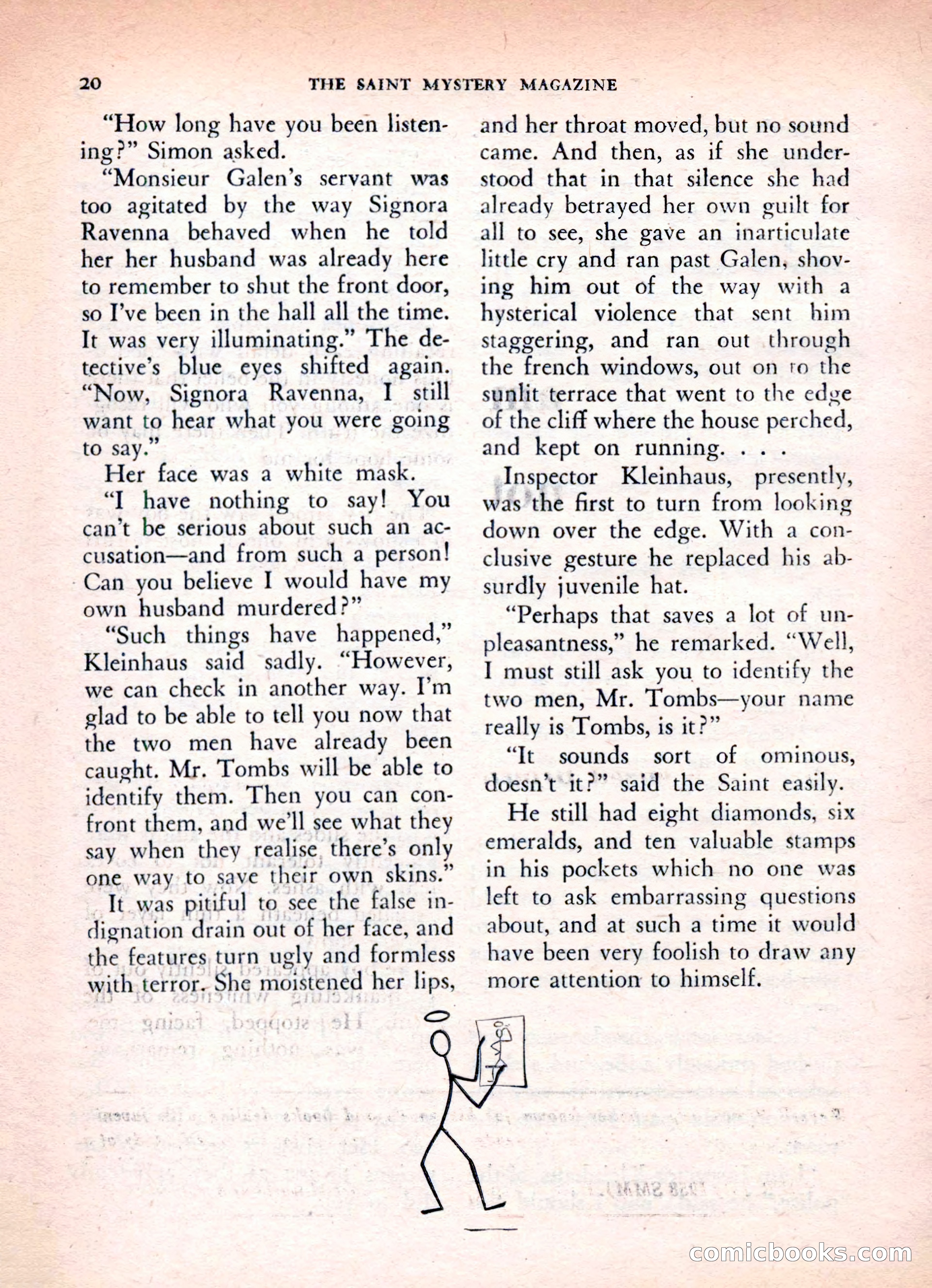The Saint Mystery Magazine, Vol. 16, No. 2 — page 22 of 132