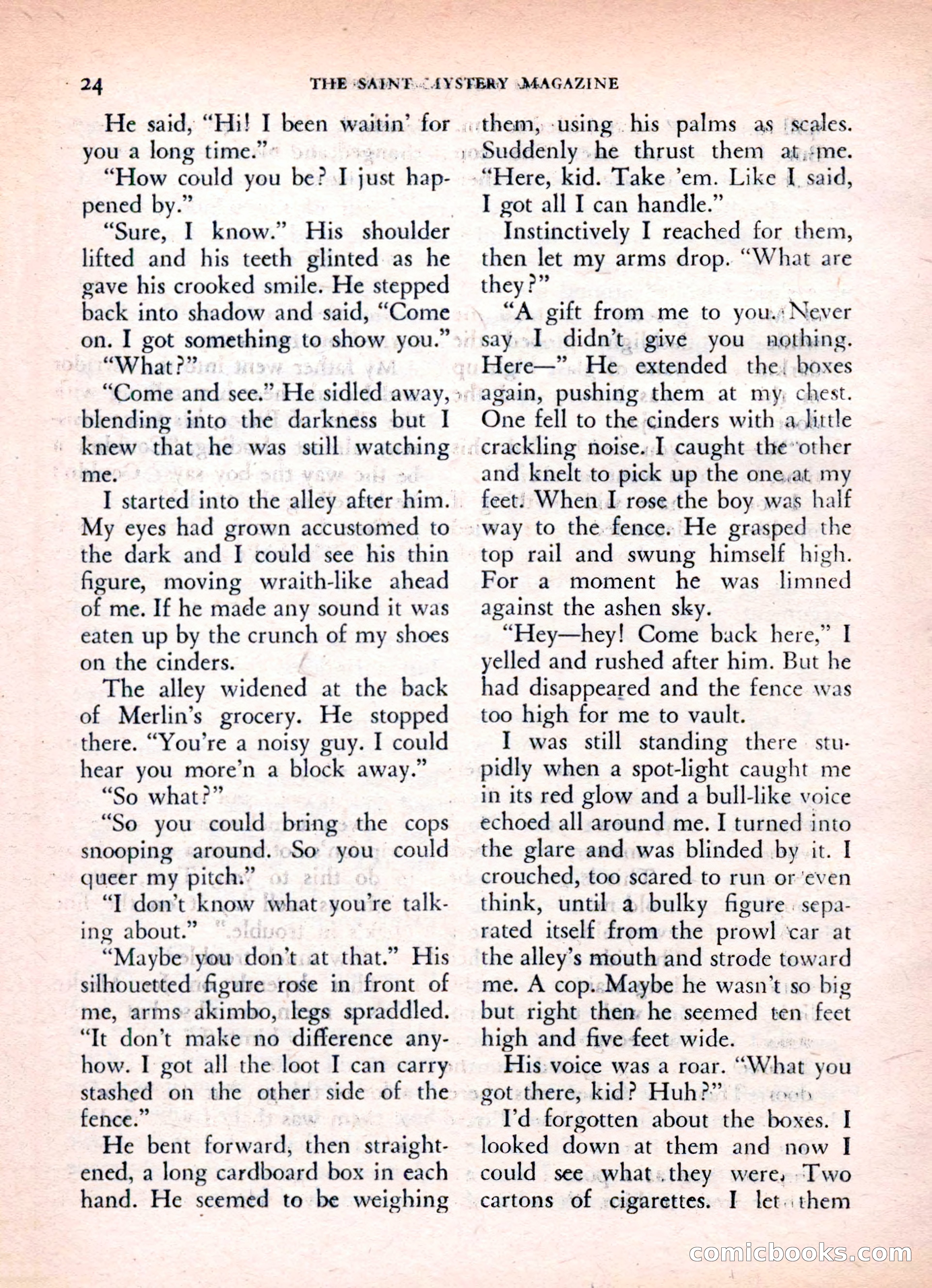 The Saint Mystery Magazine, Vol. 16, No. 2 — page 26 of 132