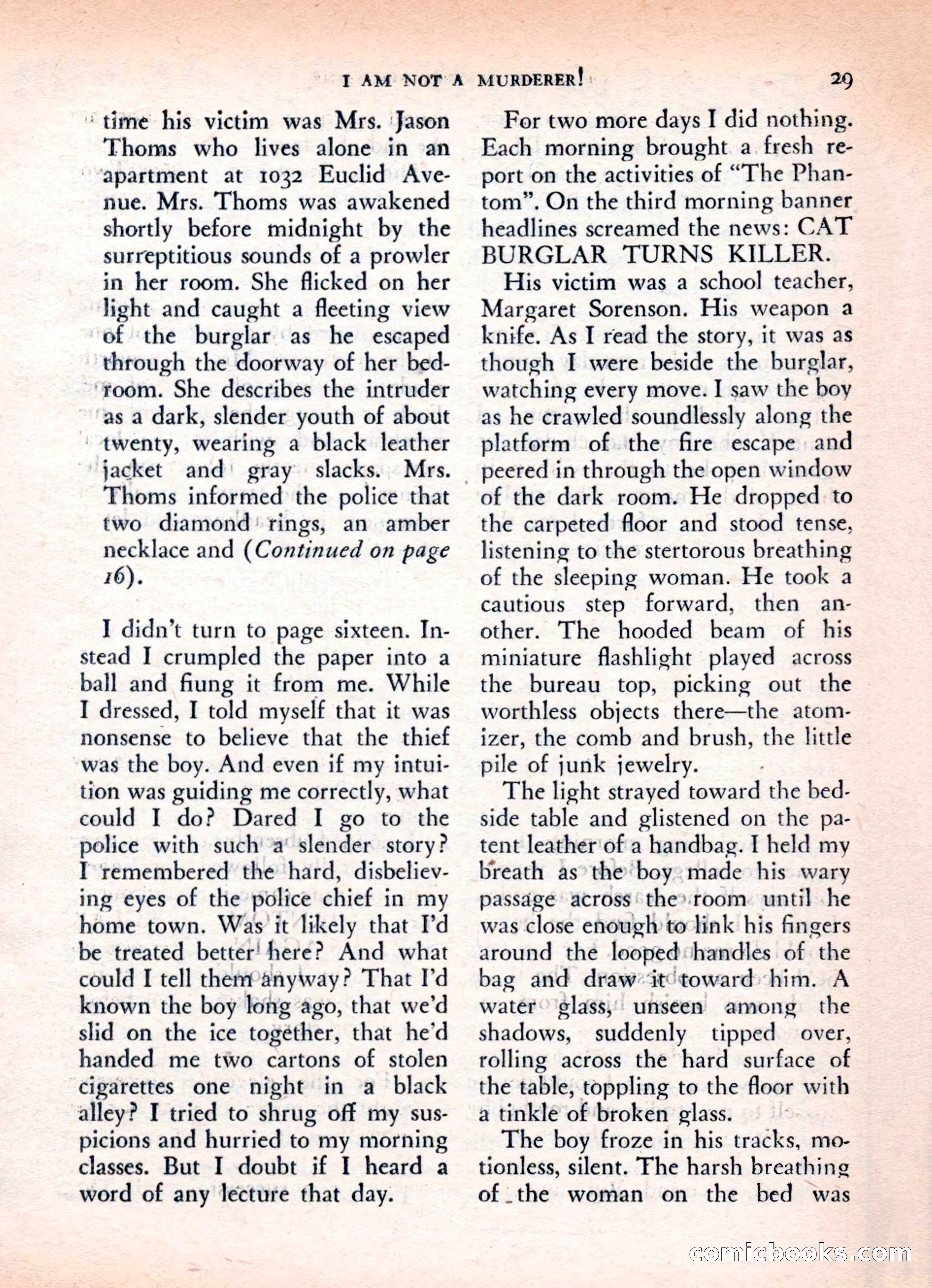 The Saint Mystery Magazine, Vol. 16, No. 2 — page 31 of 132