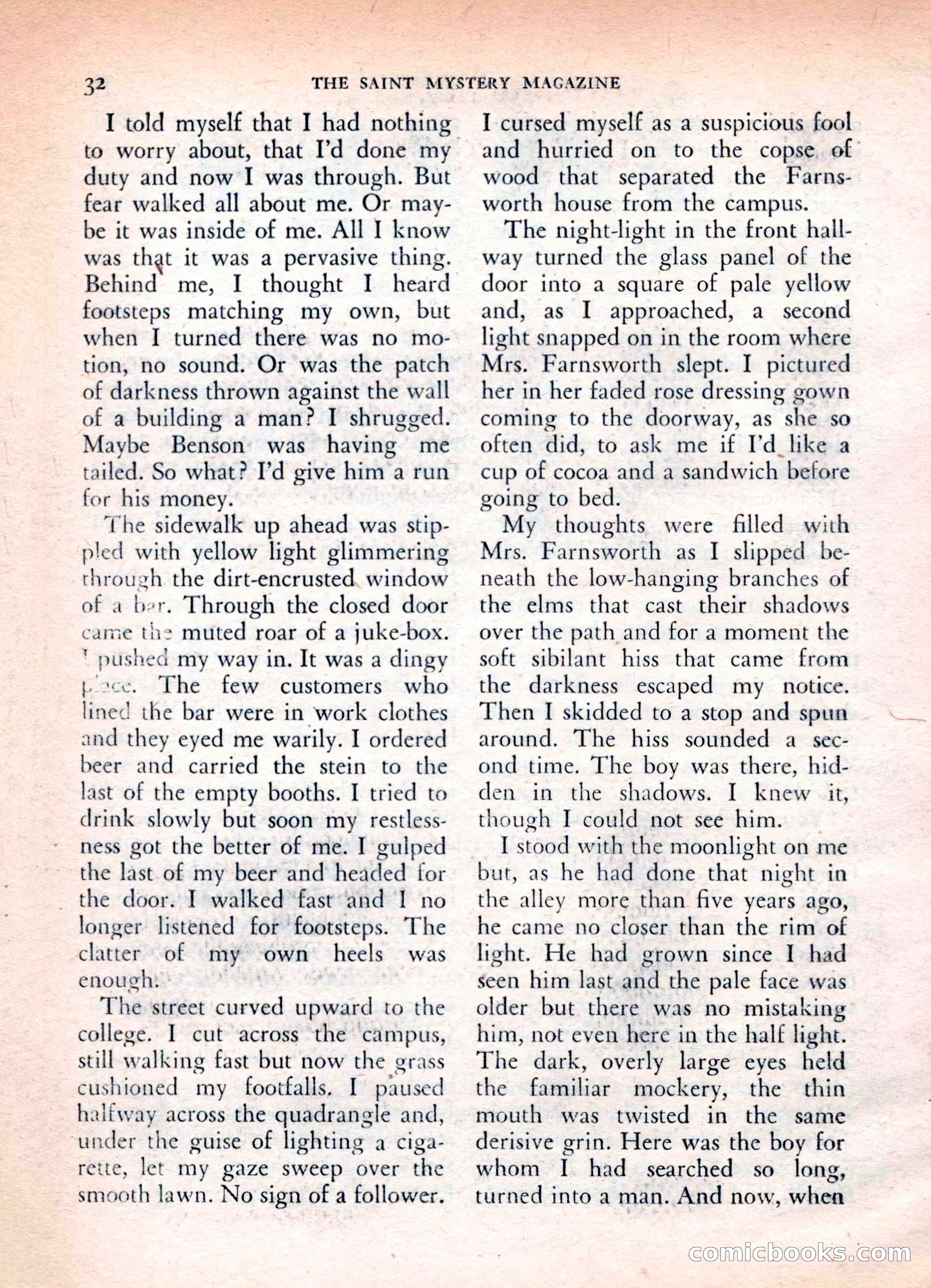 The Saint Mystery Magazine, Vol. 16, No. 2 — page 34 of 132