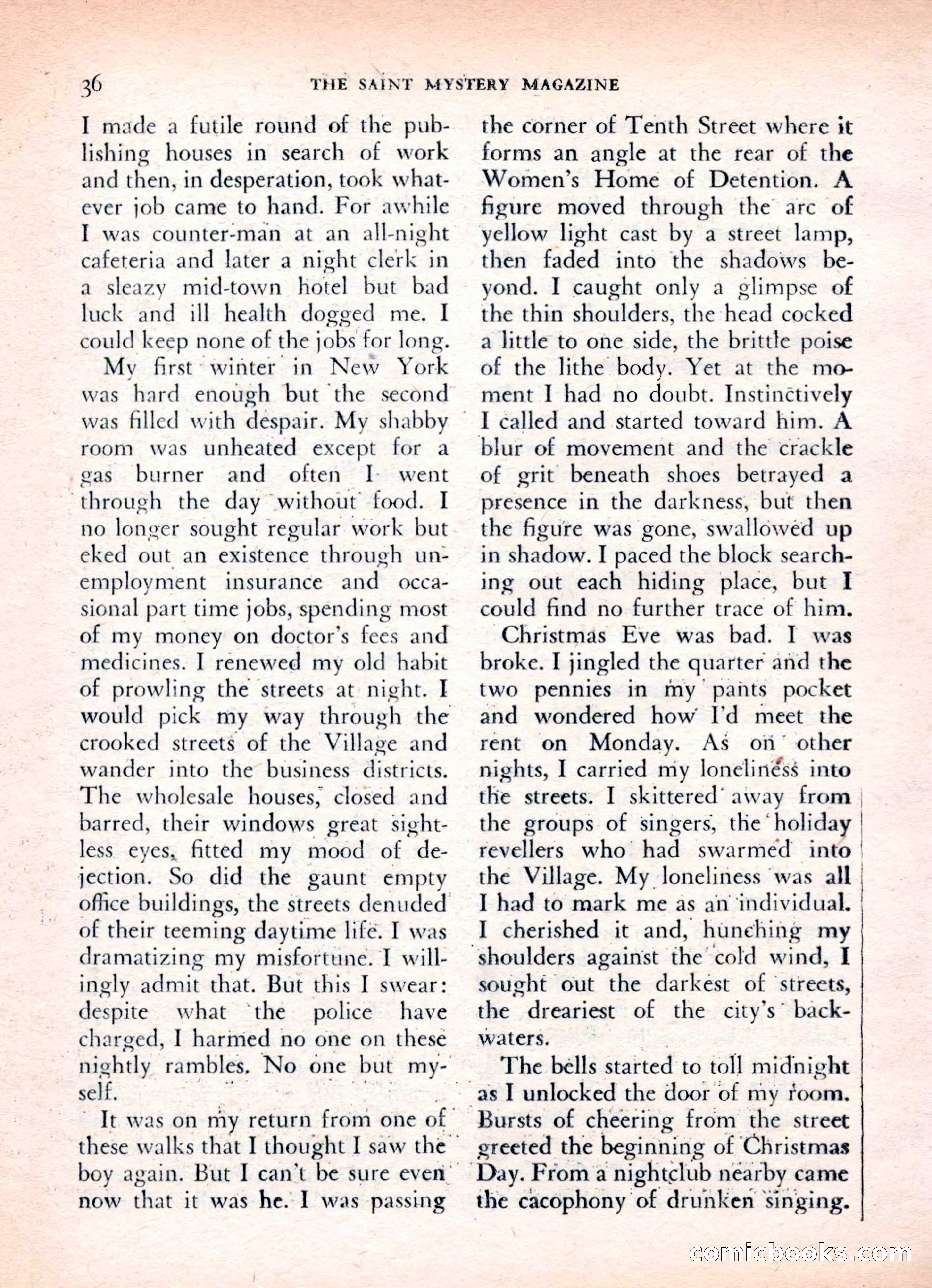 The Saint Mystery Magazine, Vol. 16, No. 2 — page 38 of 132