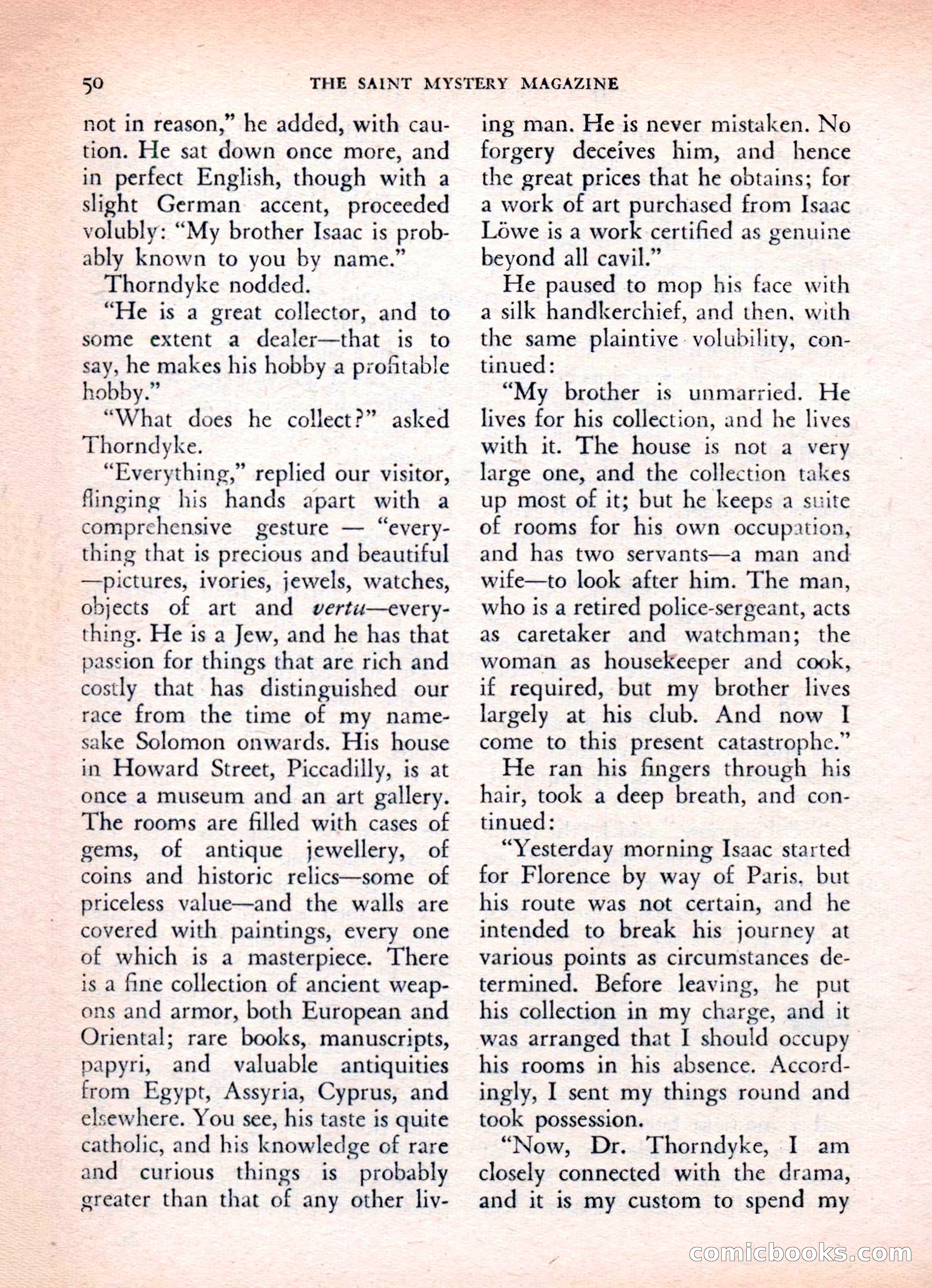 The Saint Mystery Magazine, Vol. 16, No. 2 — page 52 of 132