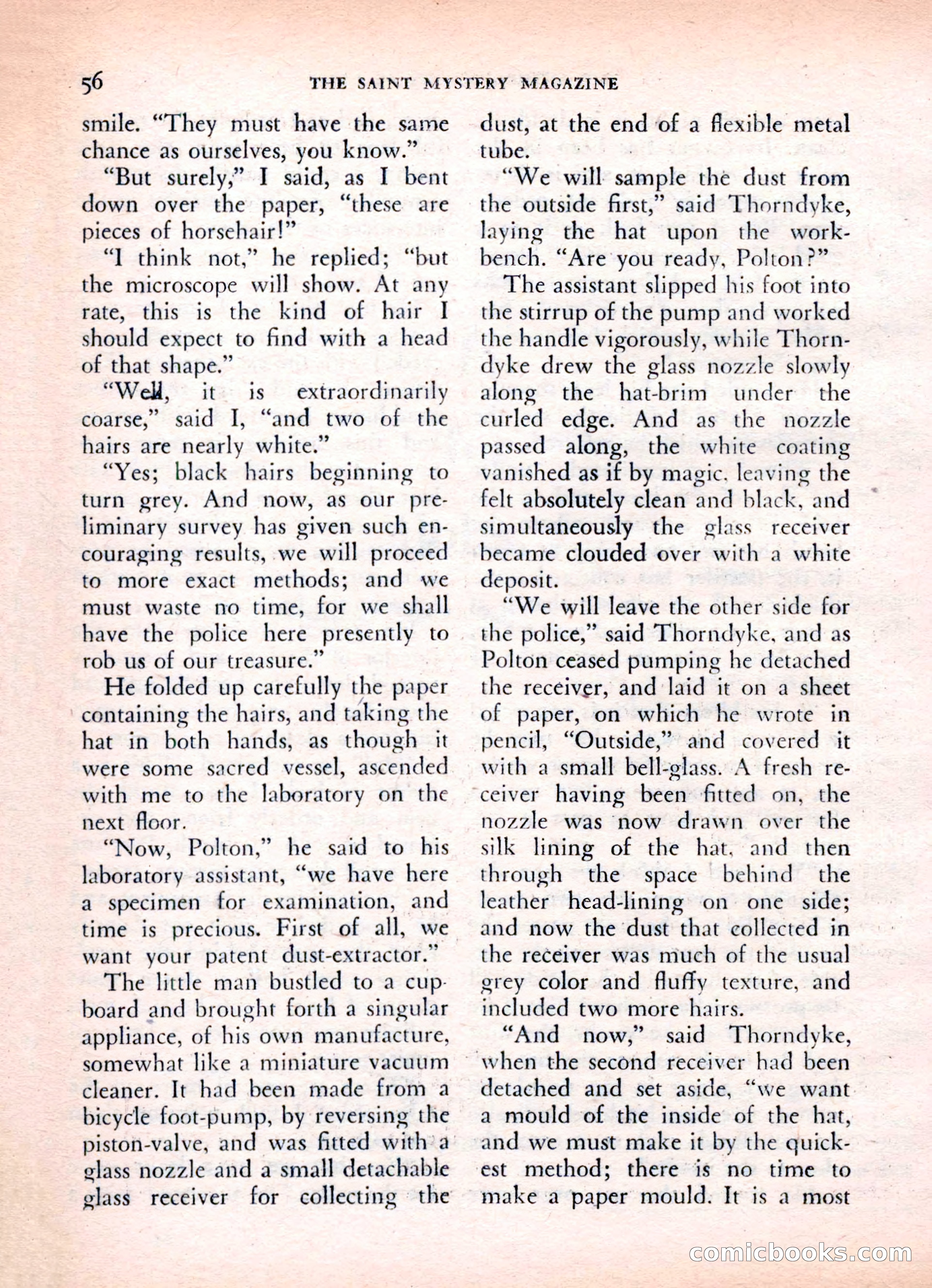 The Saint Mystery Magazine, Vol. 16, No. 2 — page 58 of 132