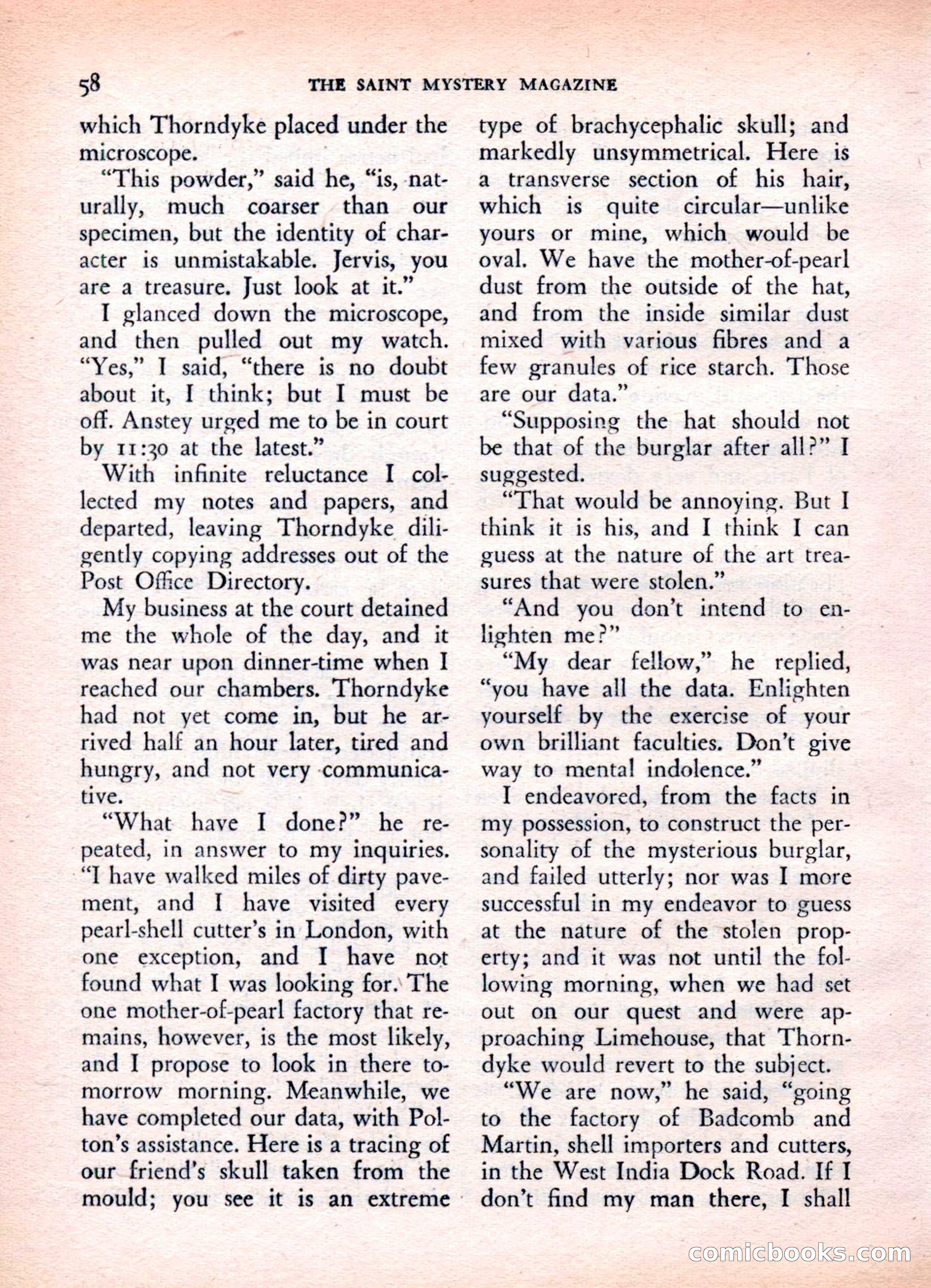 The Saint Mystery Magazine, Vol. 16, No. 2 — page 60 of 132