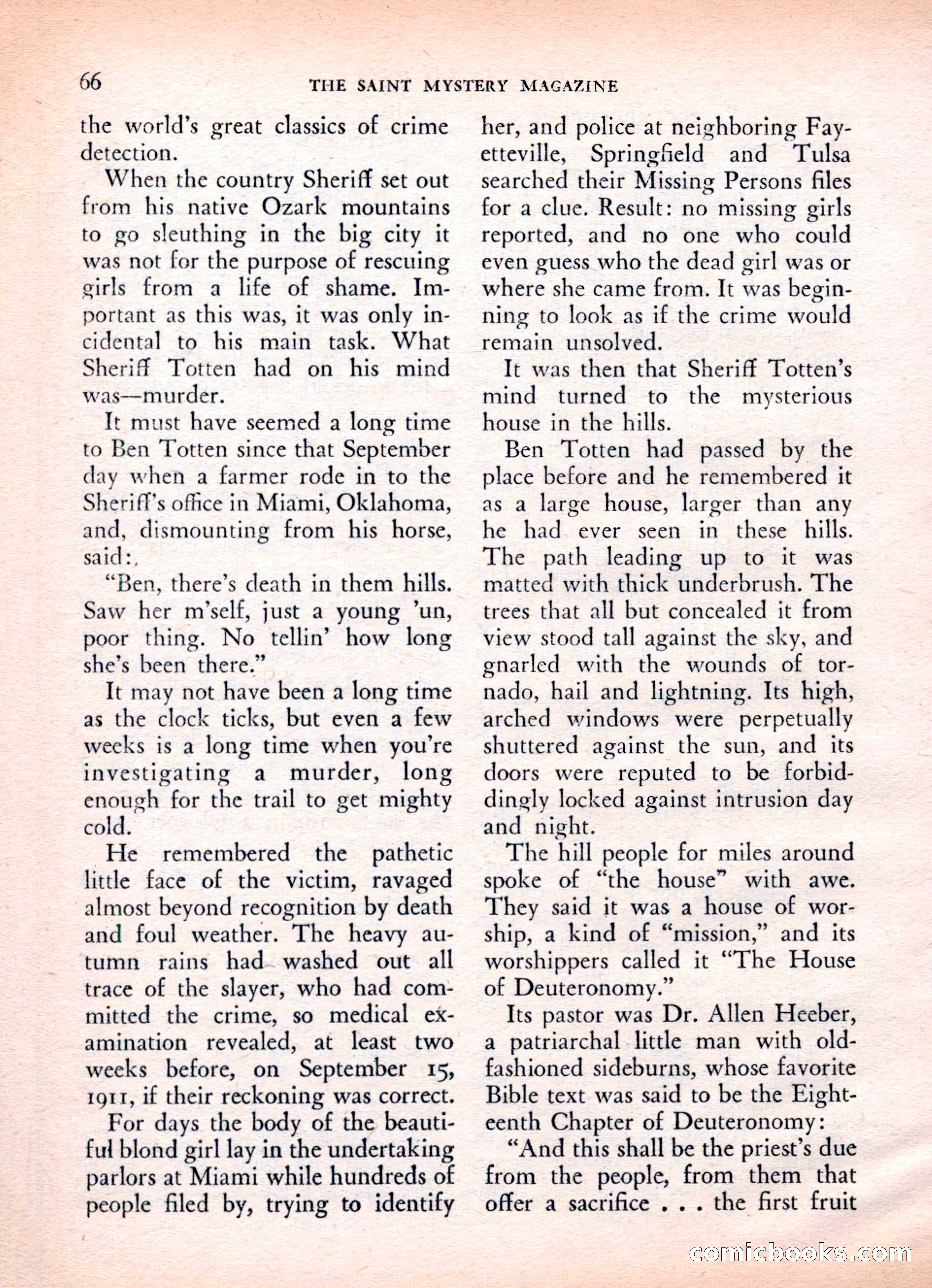 The Saint Mystery Magazine, Vol. 16, No. 2 — page 68 of 132