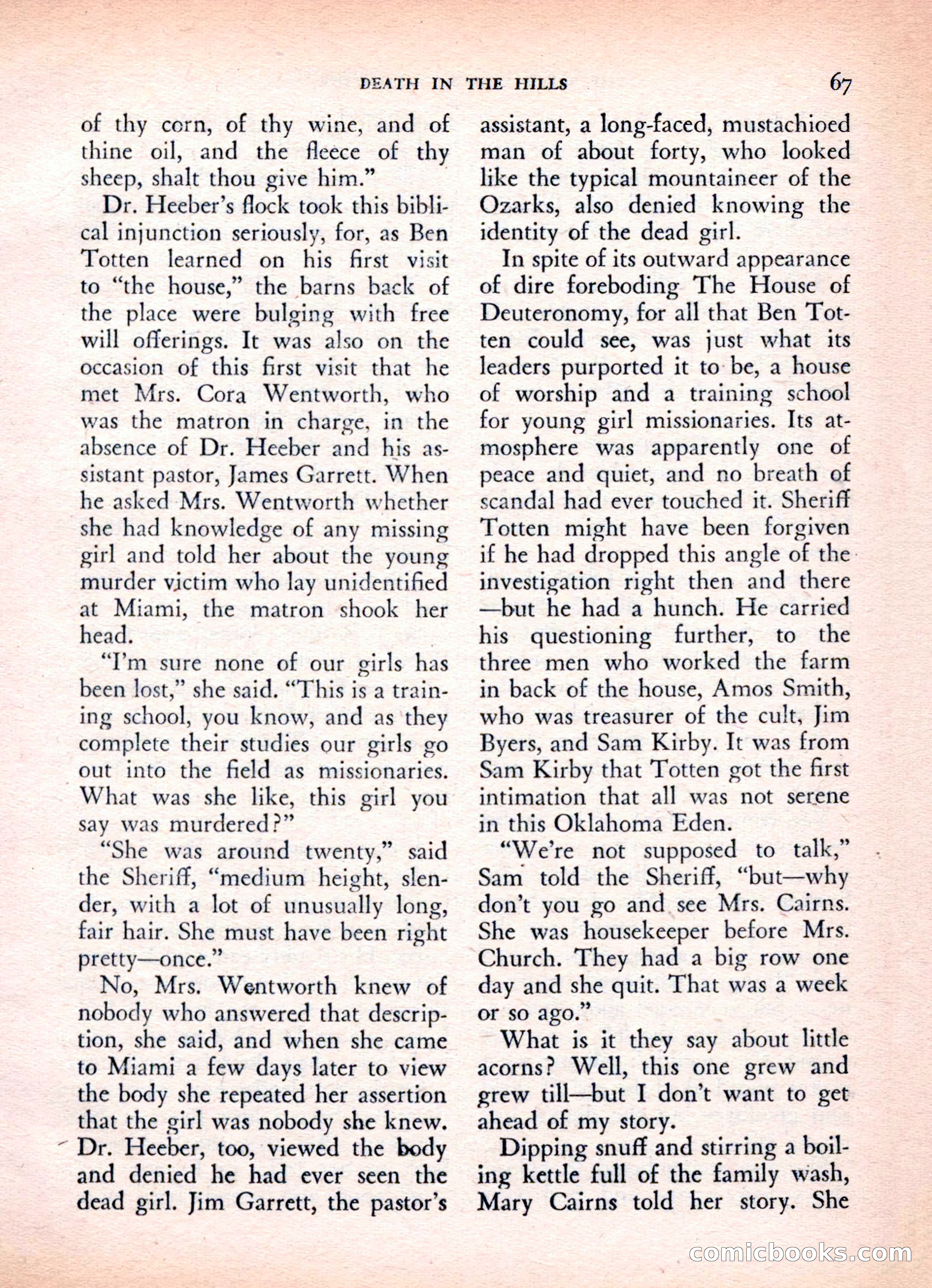 The Saint Mystery Magazine, Vol. 16, No. 2 — page 69 of 132