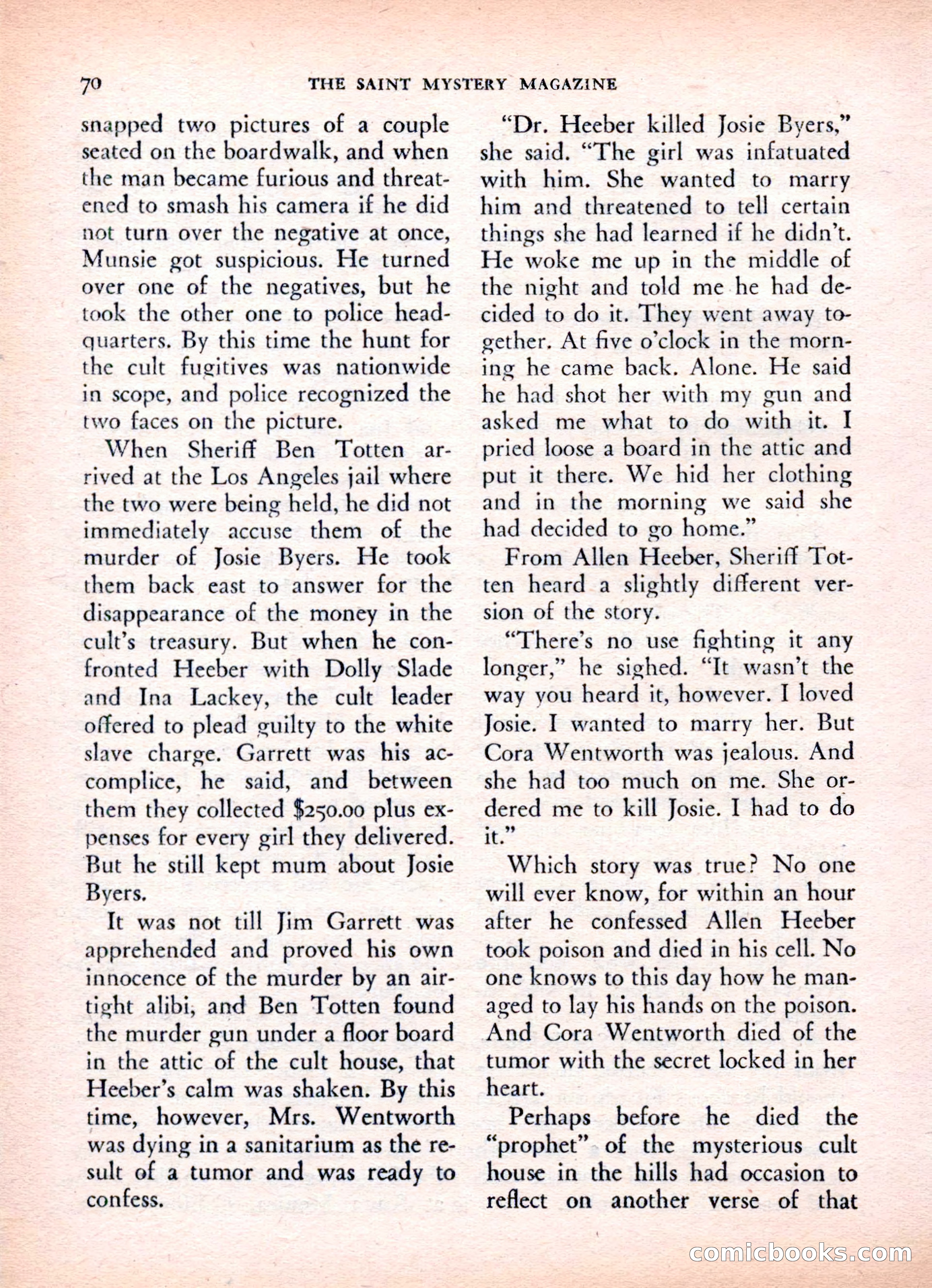 The Saint Mystery Magazine, Vol. 16, No. 2 — page 72 of 132