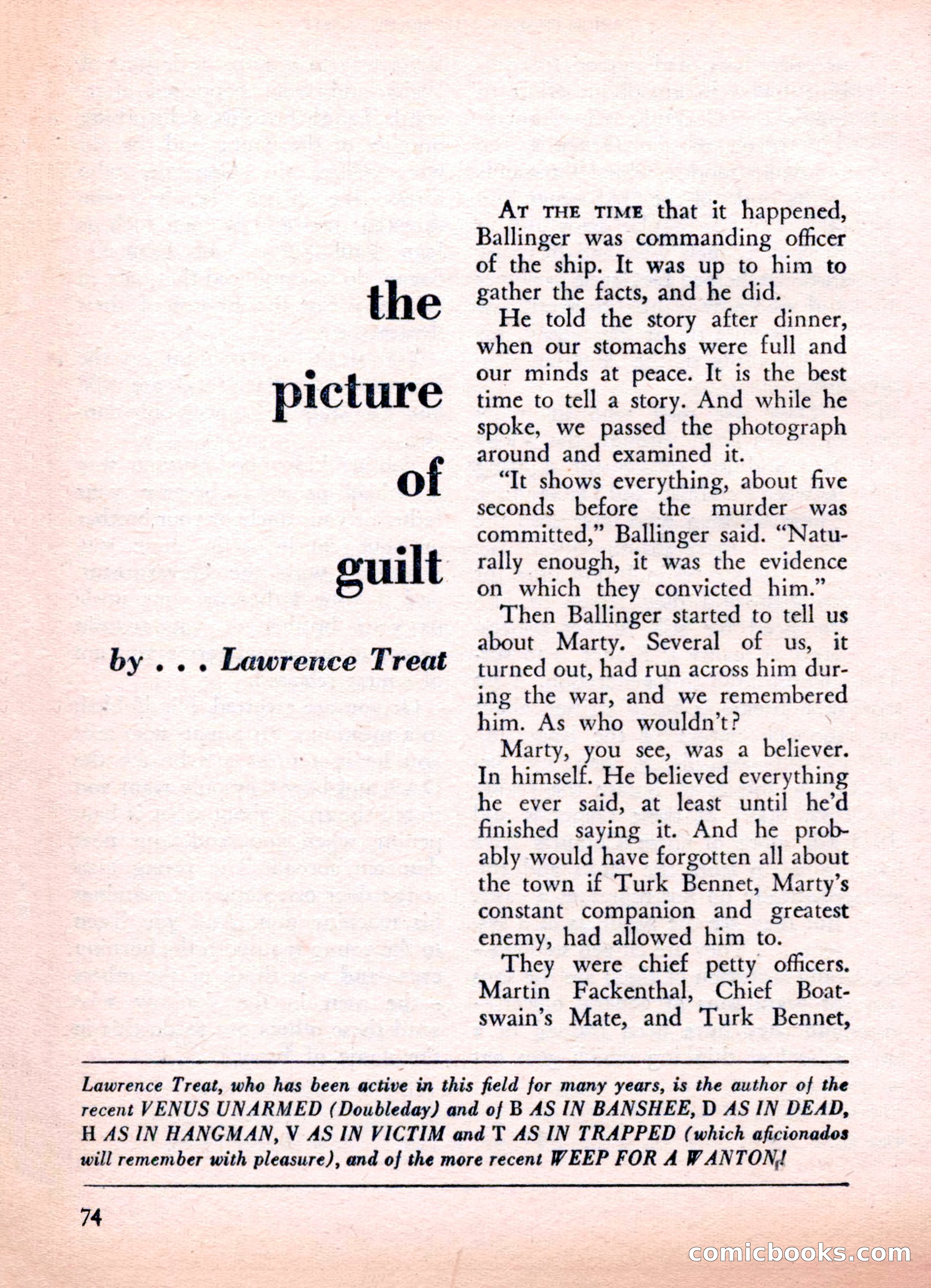 The Saint Mystery Magazine, Vol. 16, No. 2 — page 76 of 132