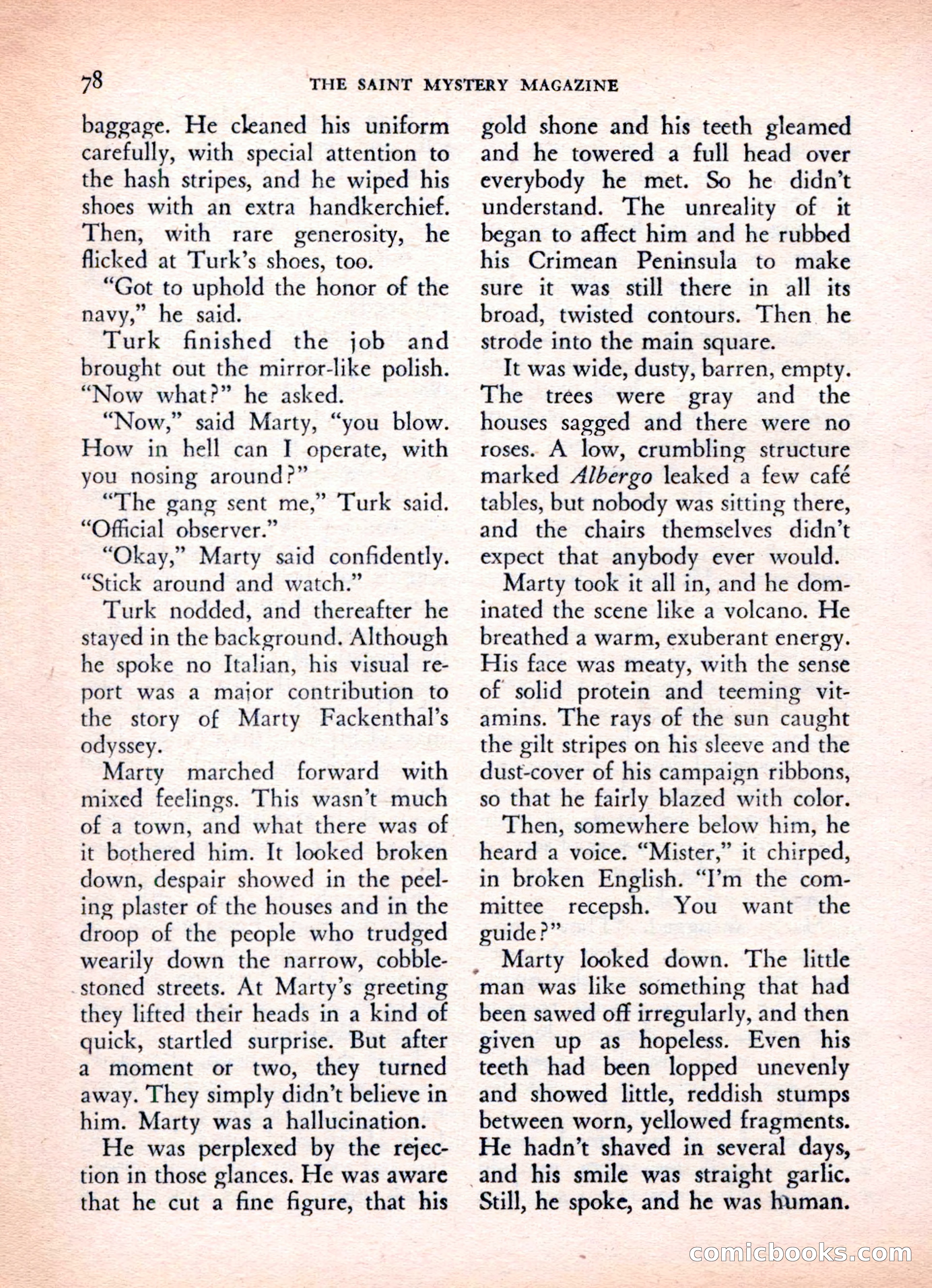 The Saint Mystery Magazine, Vol. 16, No. 2 — page 80 of 132