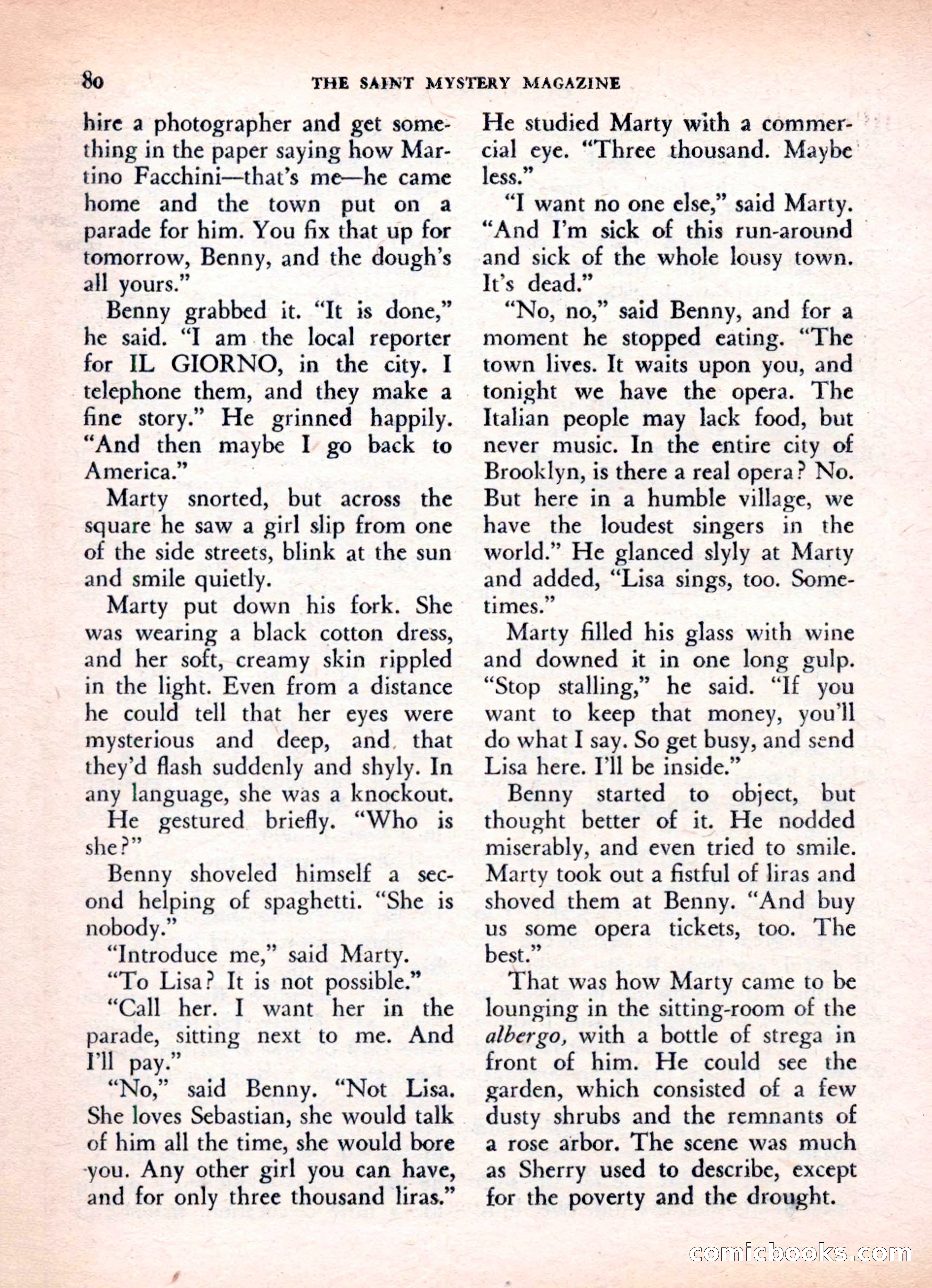 The Saint Mystery Magazine, Vol. 16, No. 2 — page 82 of 132
