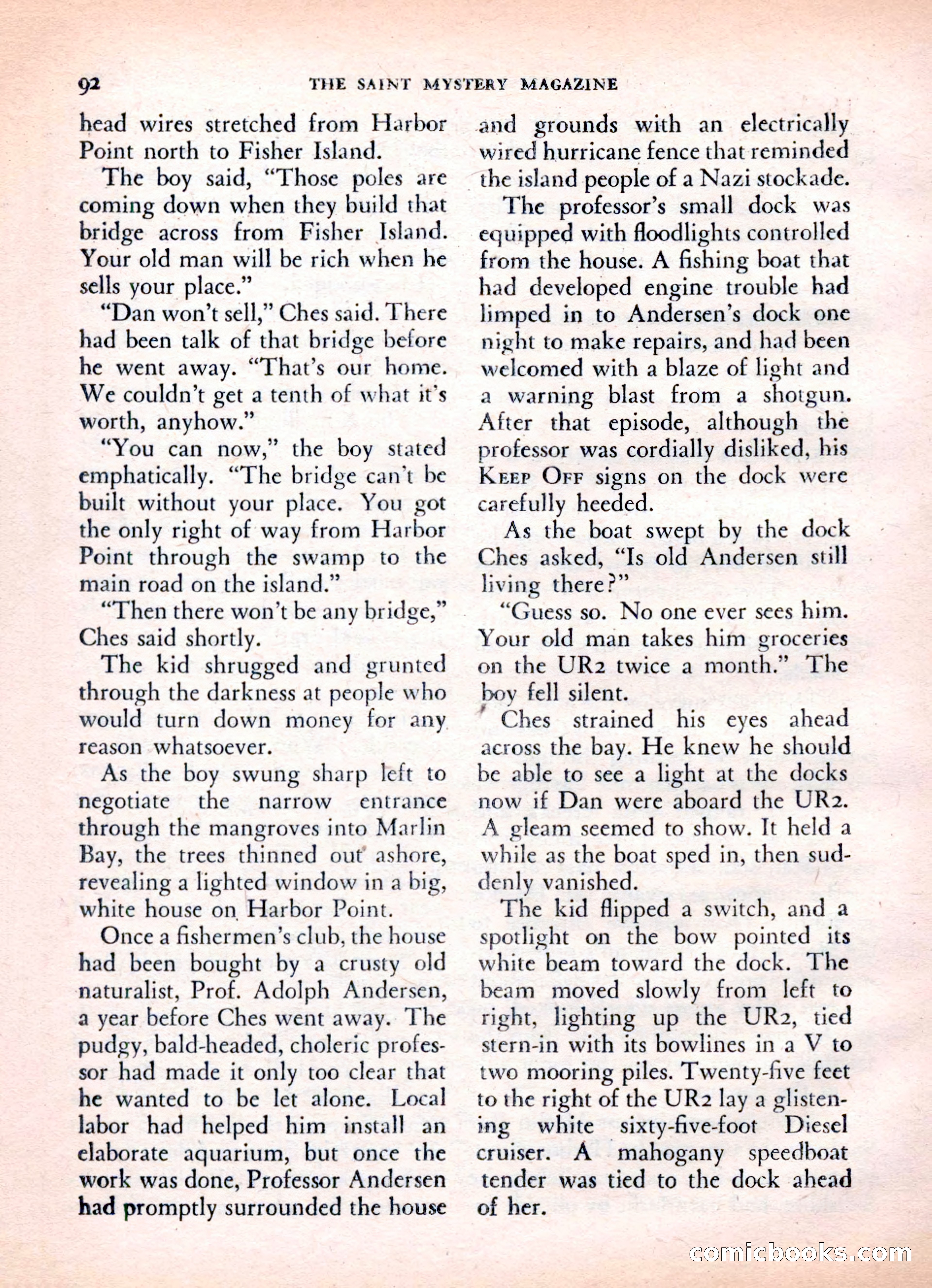 The Saint Mystery Magazine, Vol. 16, No. 2 — page 94 of 132