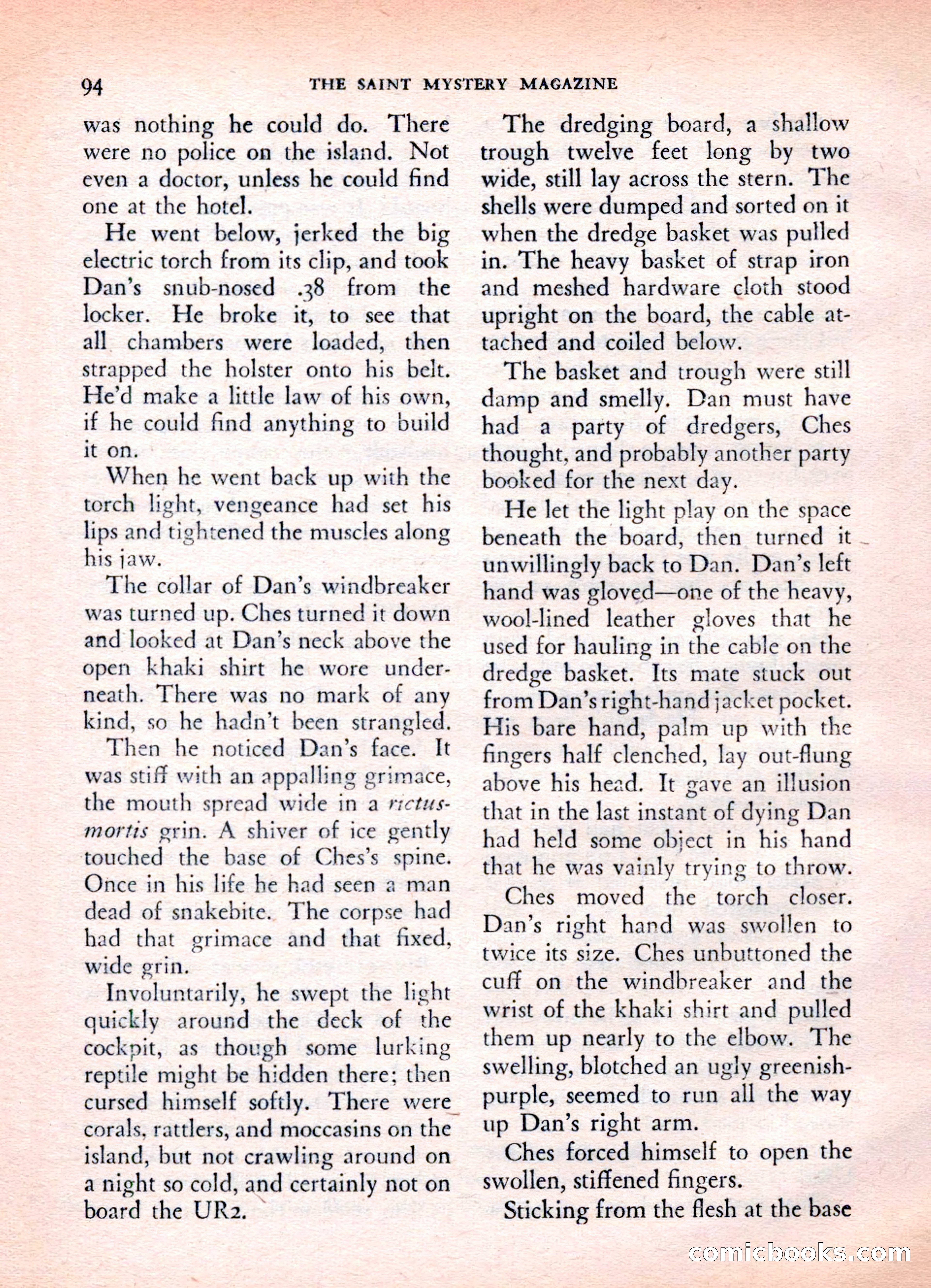 The Saint Mystery Magazine, Vol. 16, No. 2 — page 96 of 132