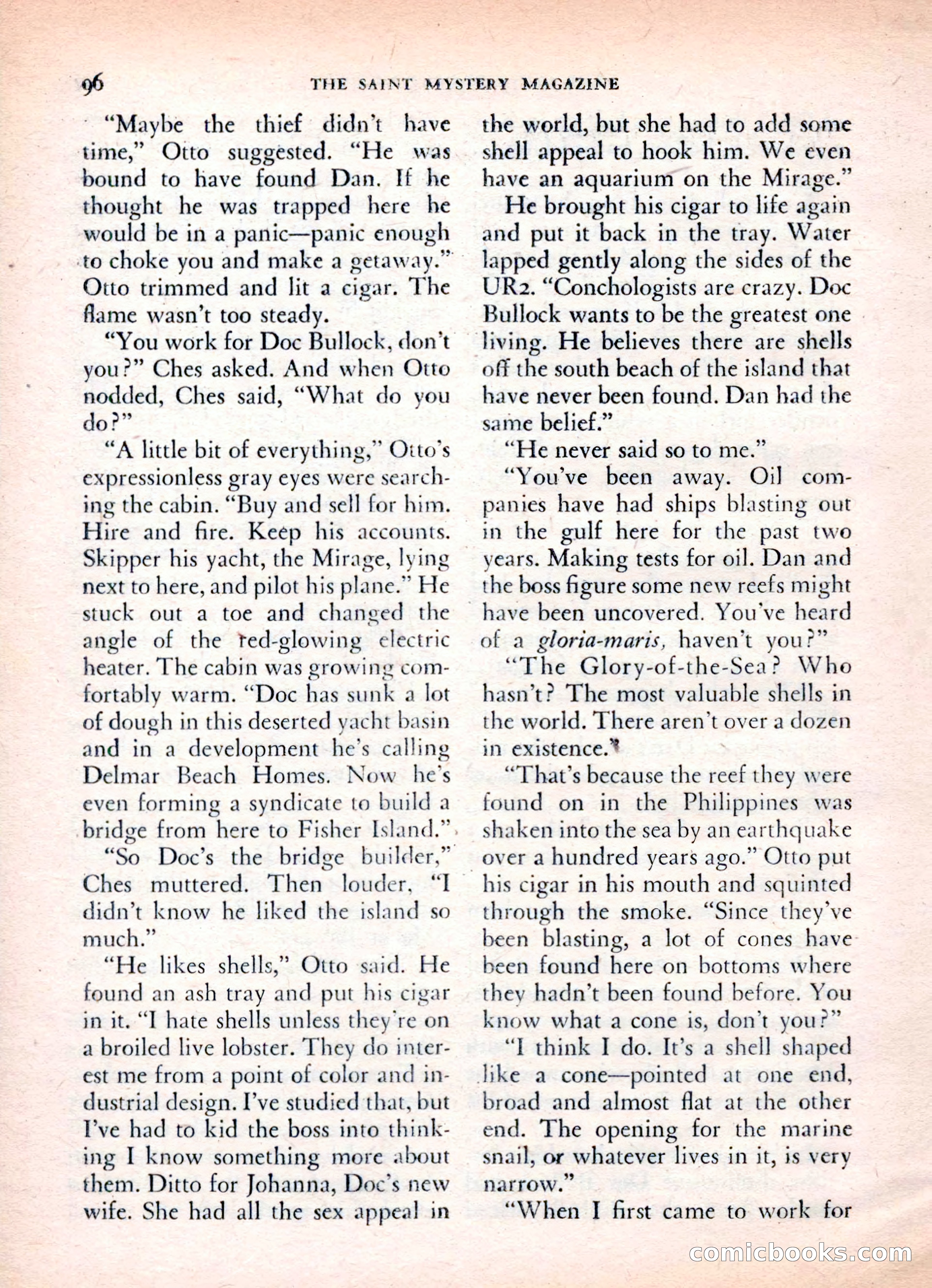 The Saint Mystery Magazine, Vol. 16, No. 2 — page 98 of 132
