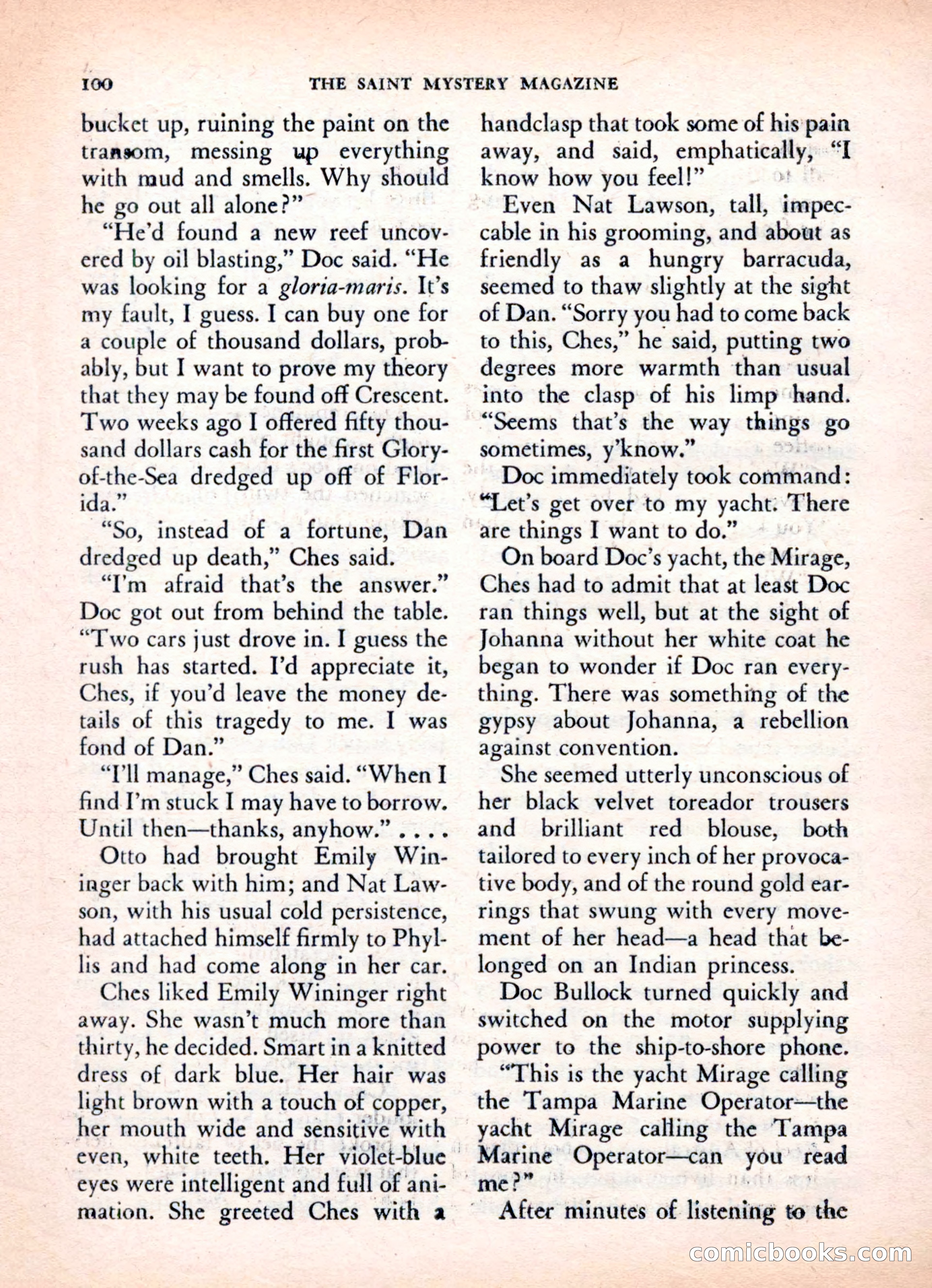 The Saint Mystery Magazine, Vol. 16, No. 2 — page 102 of 132