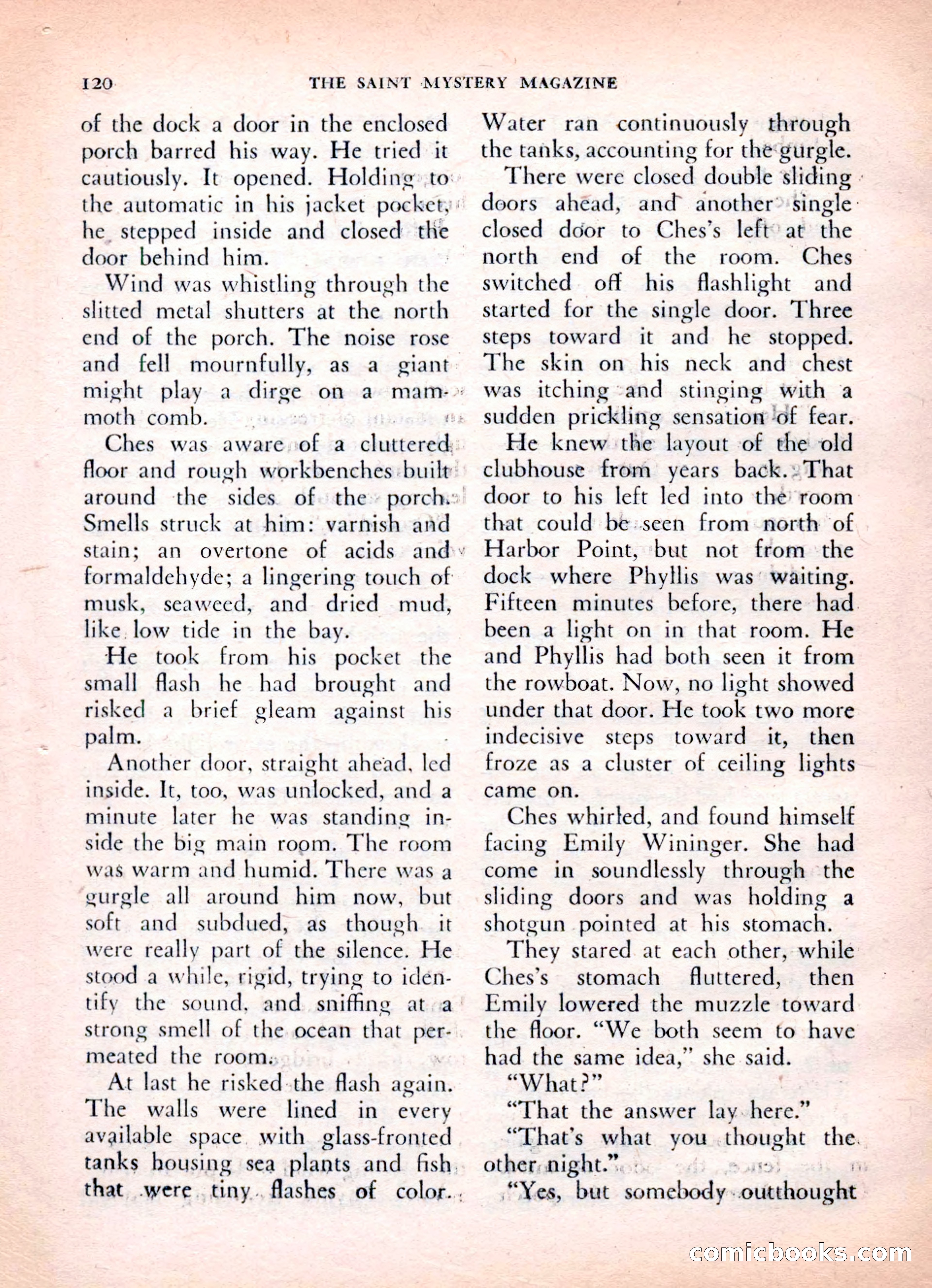 The Saint Mystery Magazine, Vol. 16, No. 2 — page 122 of 132