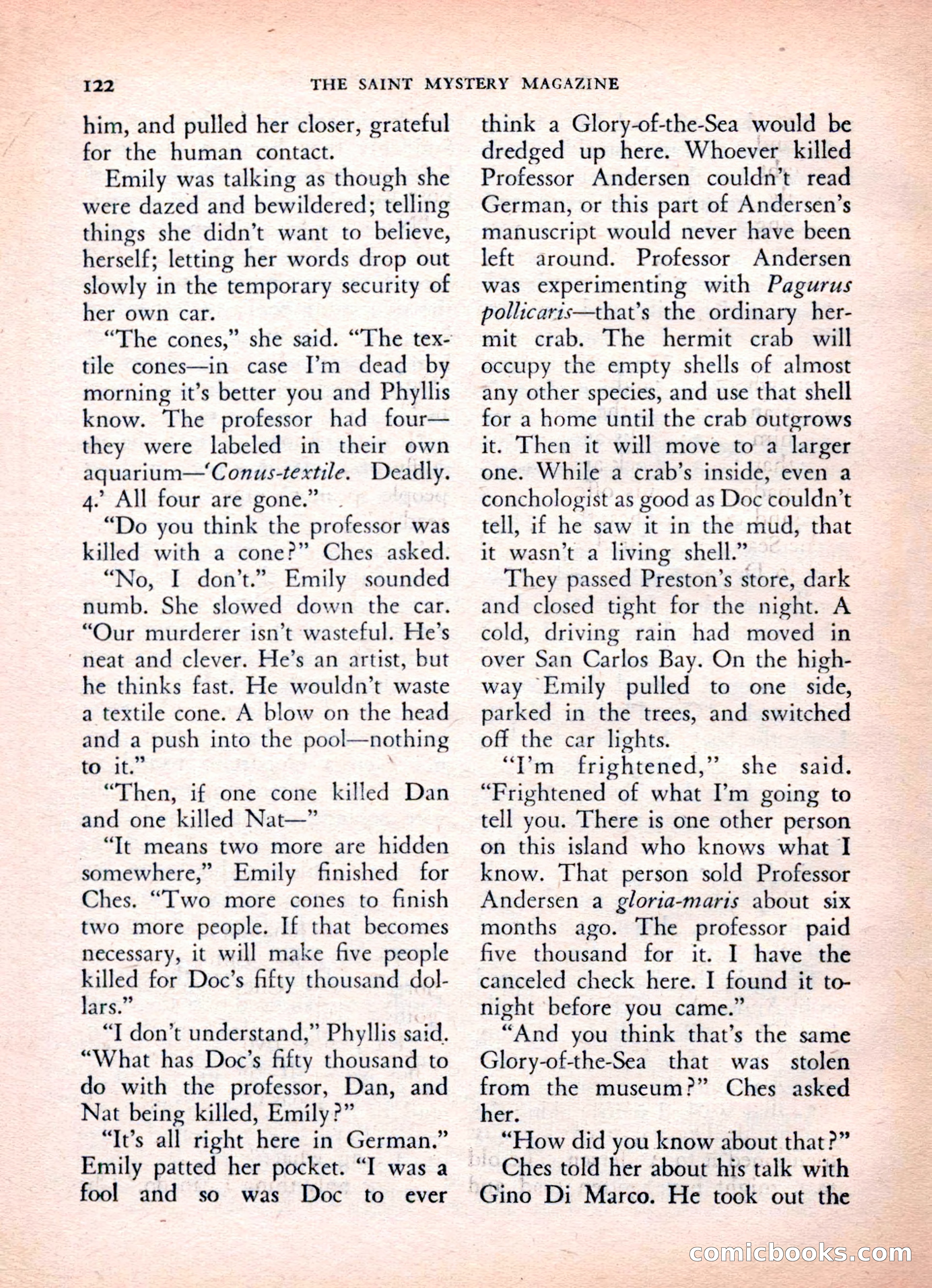 The Saint Mystery Magazine, Vol. 16, No. 2 — page 124 of 132
