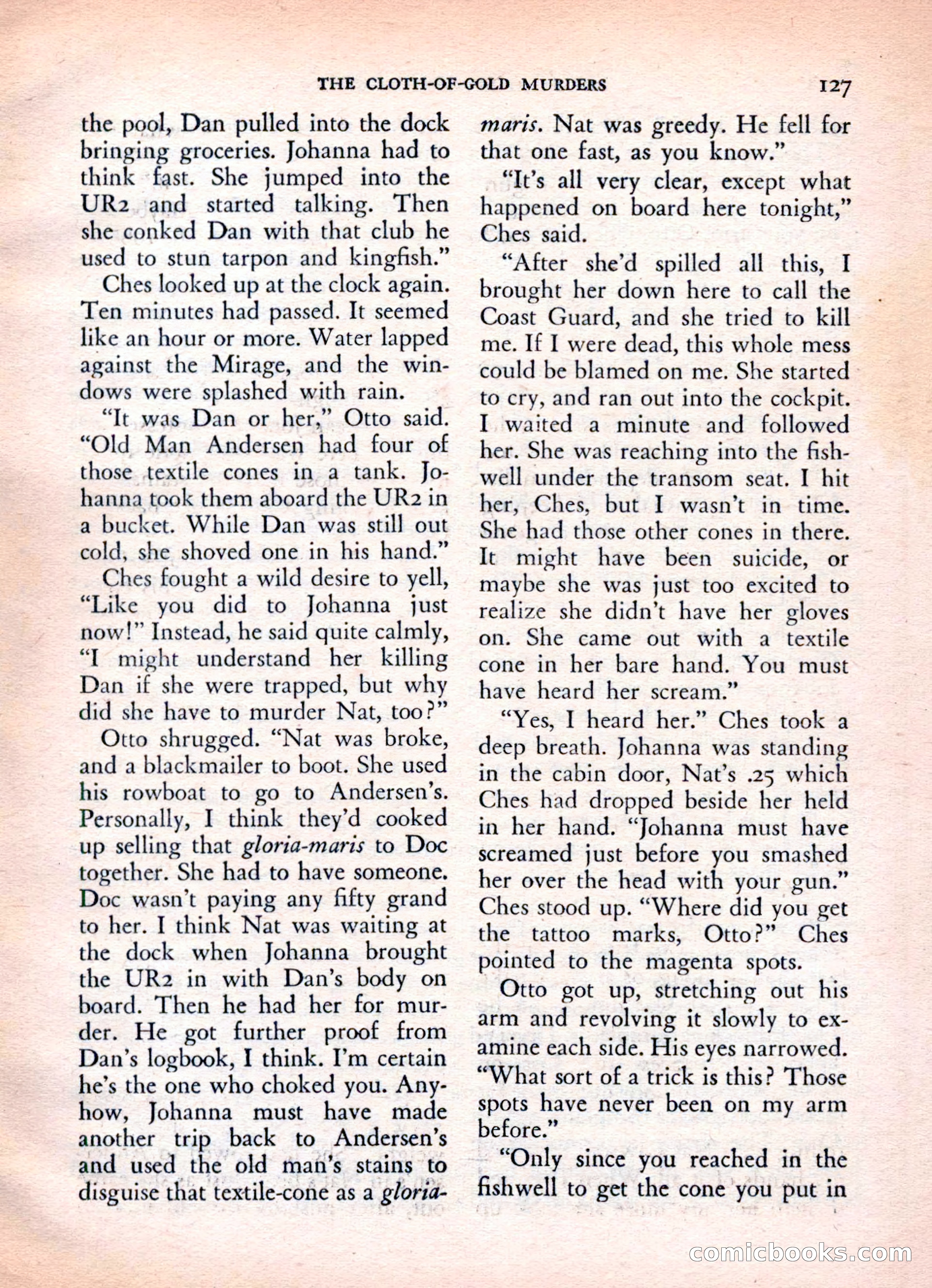 The Saint Mystery Magazine, Vol. 16, No. 2 — page 129 of 132