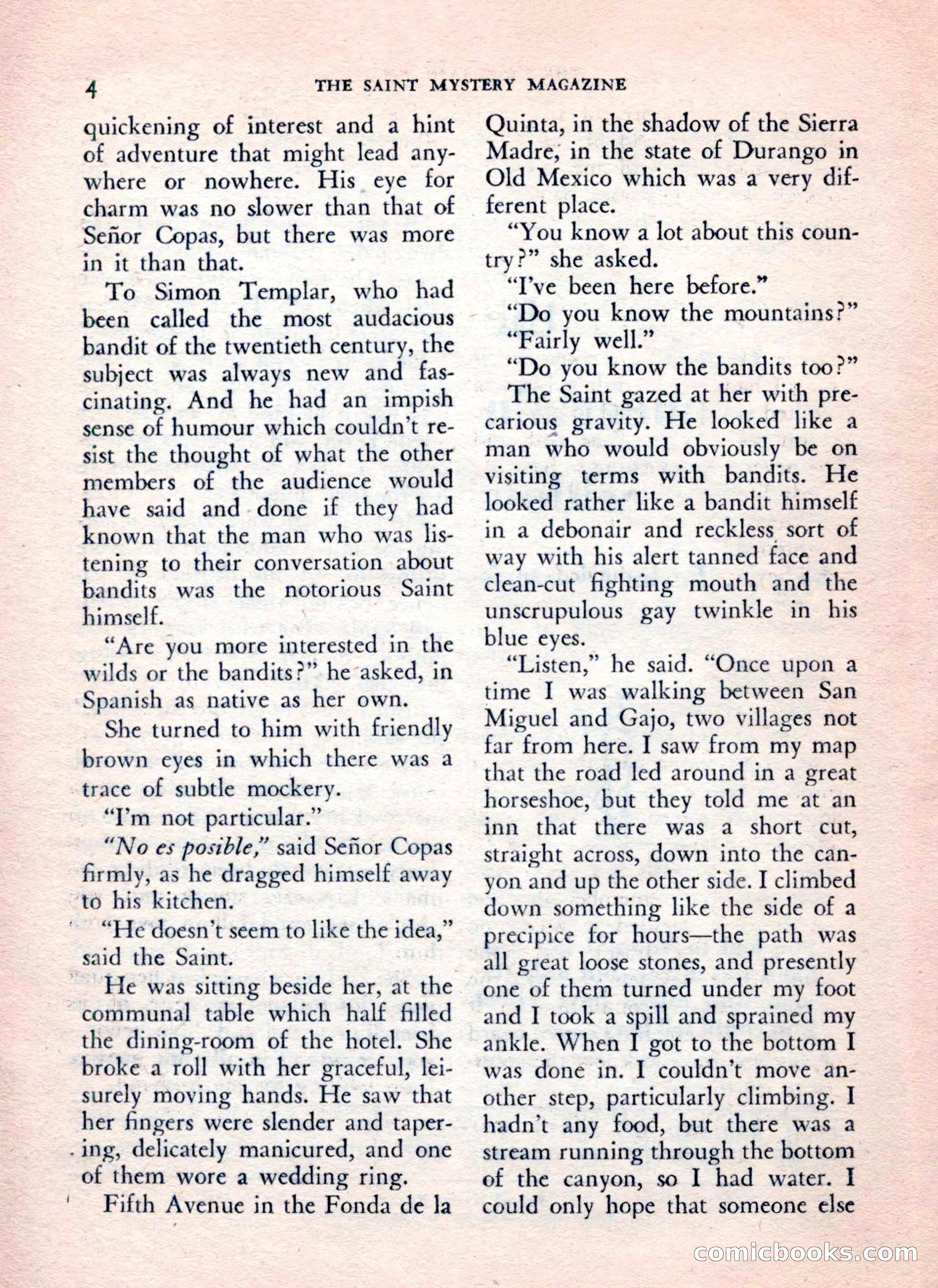 The Saint Mystery Magazine, July 1962 — page 6 of 132