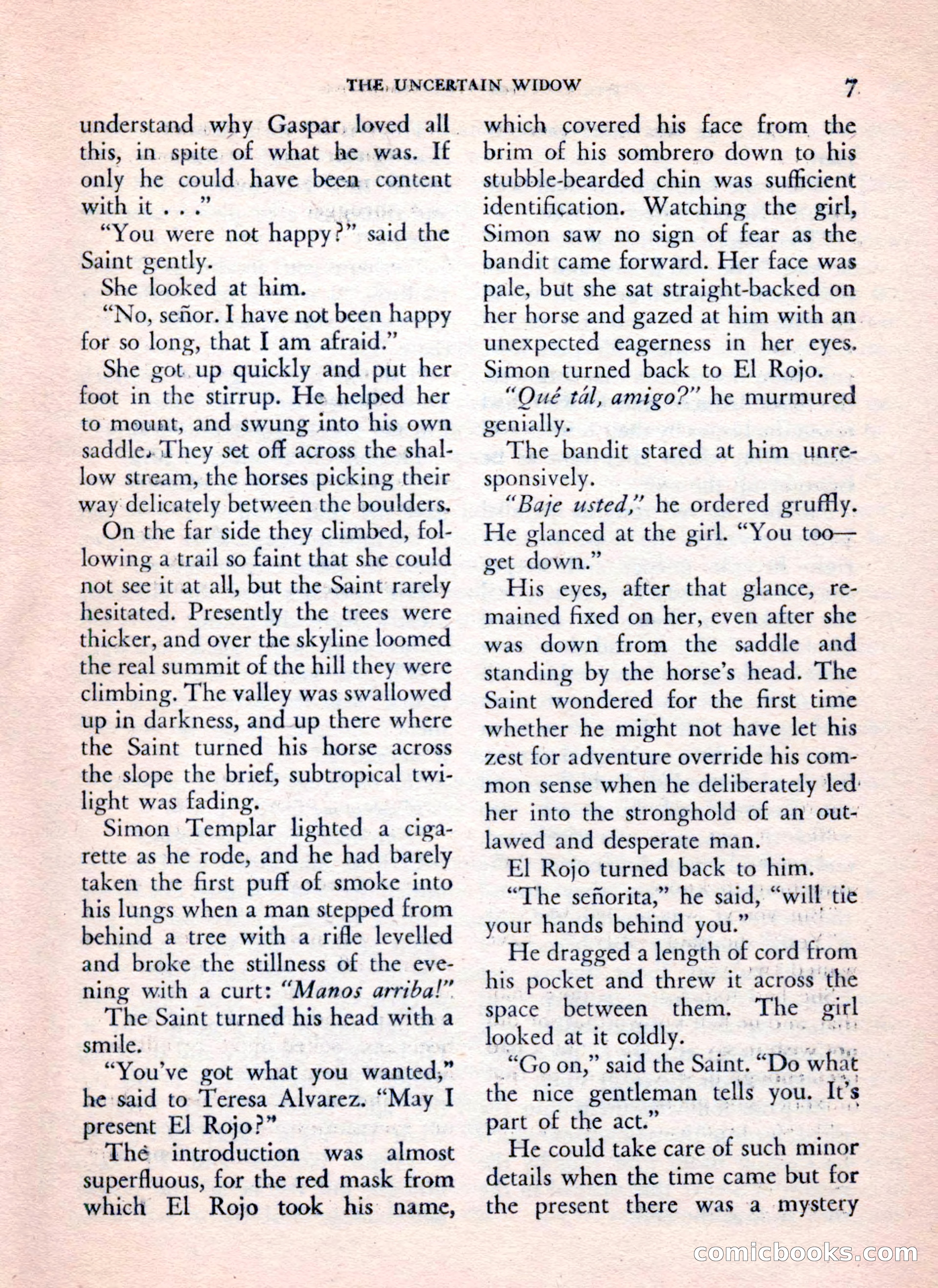 The Saint Mystery Magazine, July 1962 — page 9 of 132