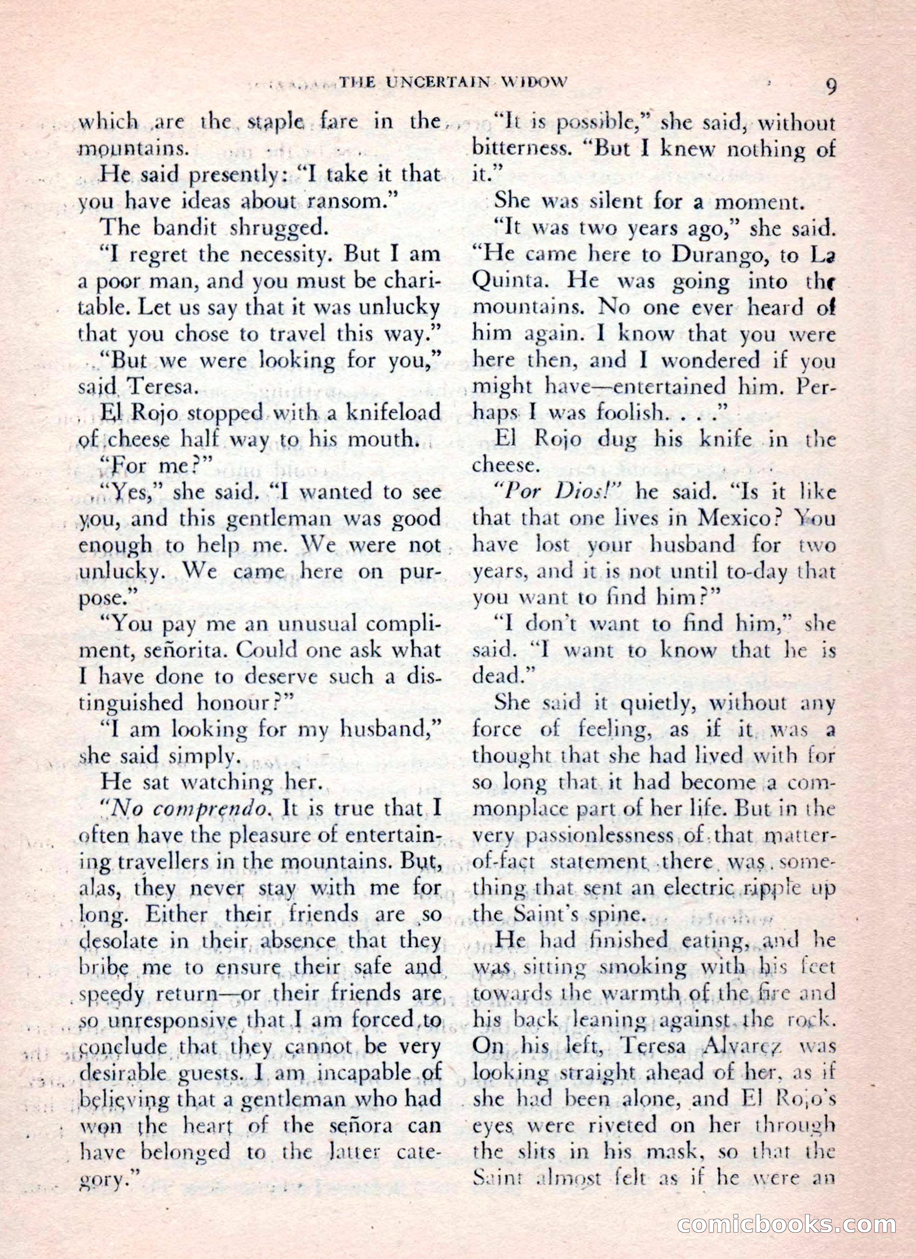 The Saint Mystery Magazine, July 1962 — page 11 of 132