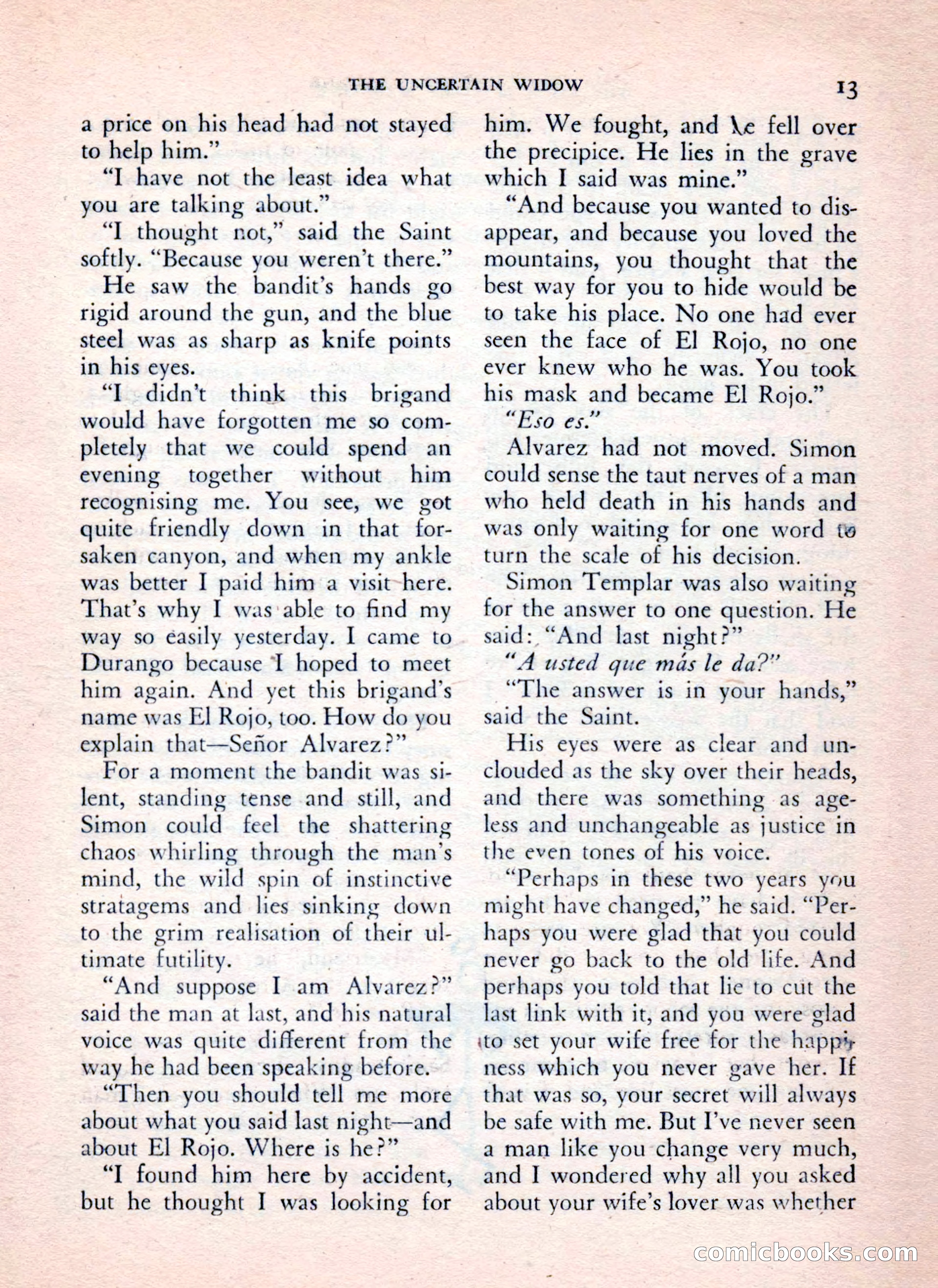 The Saint Mystery Magazine, July 1962 — page 15 of 132