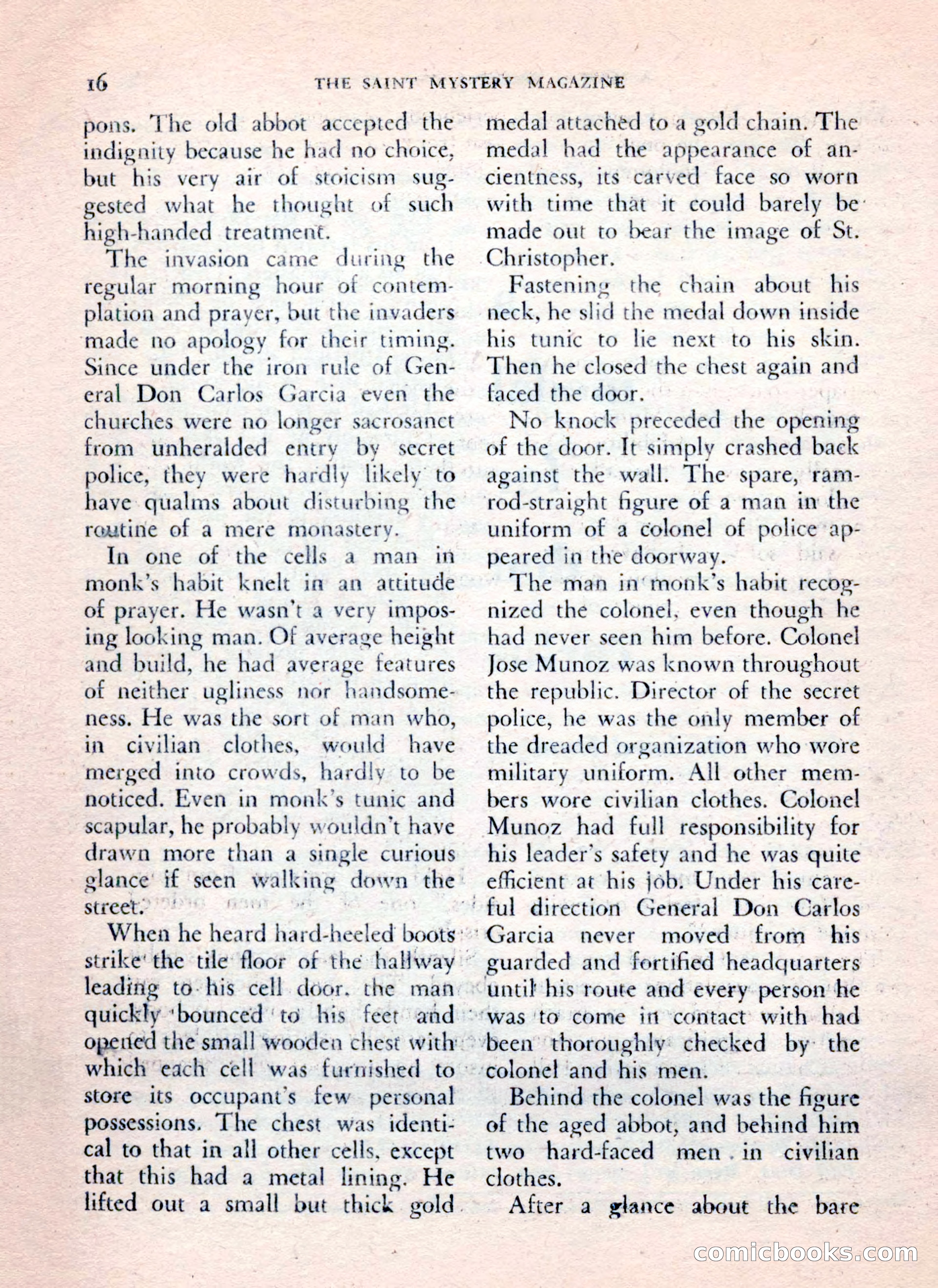 The Saint Mystery Magazine, July 1962 — page 18 of 132