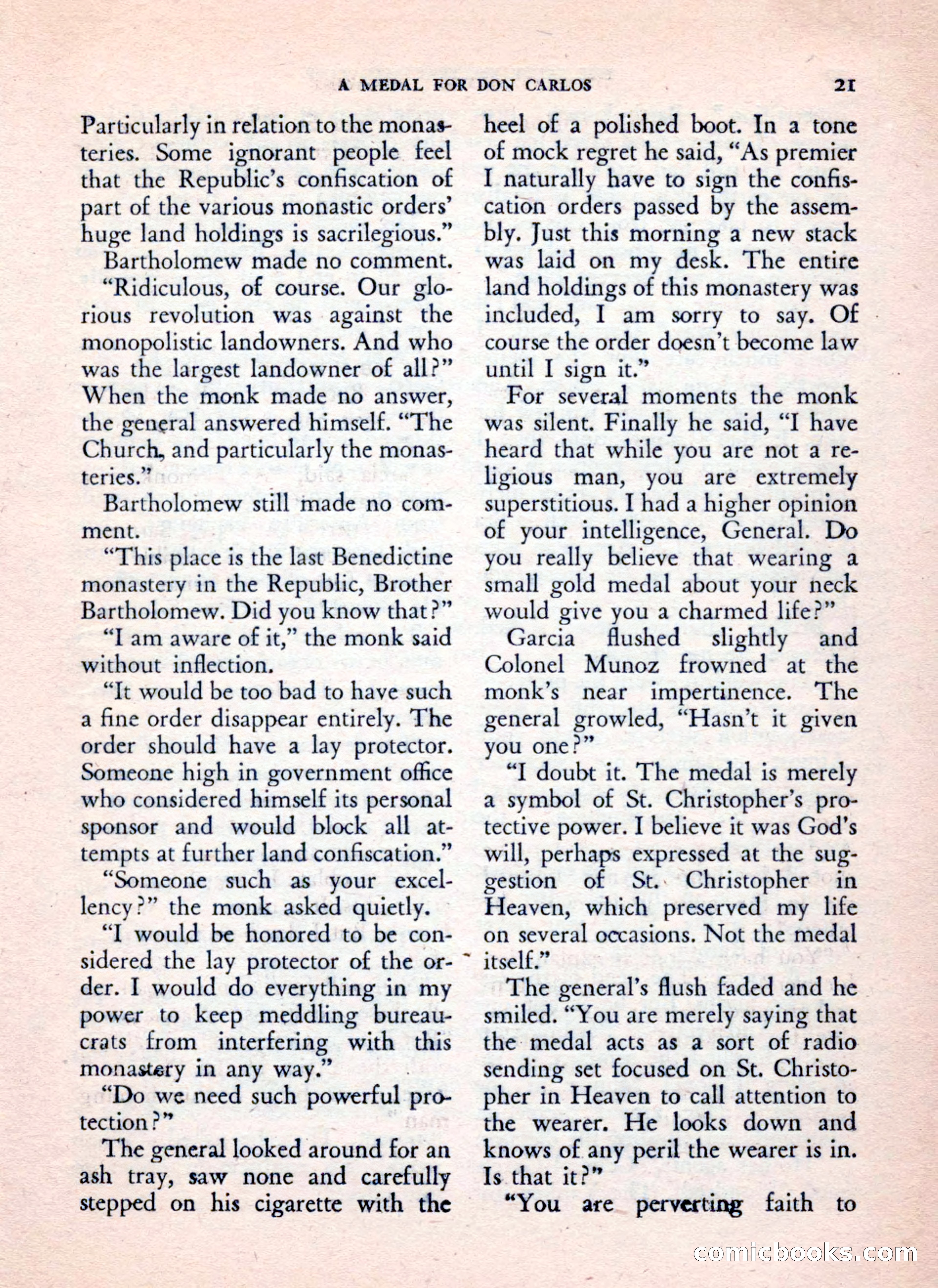 The Saint Mystery Magazine, July 1962 — page 23 of 132