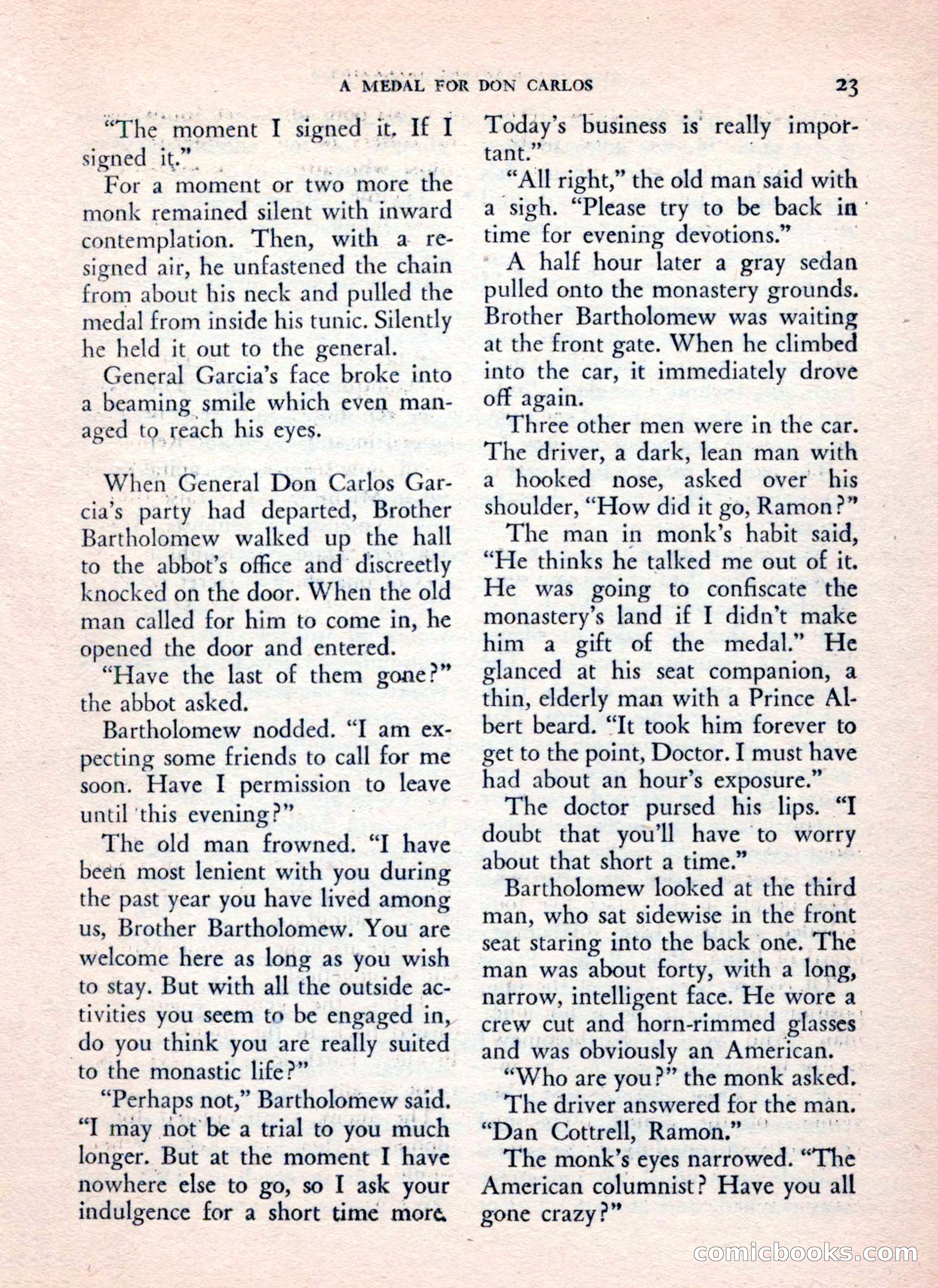 The Saint Mystery Magazine, July 1962 — page 25 of 132