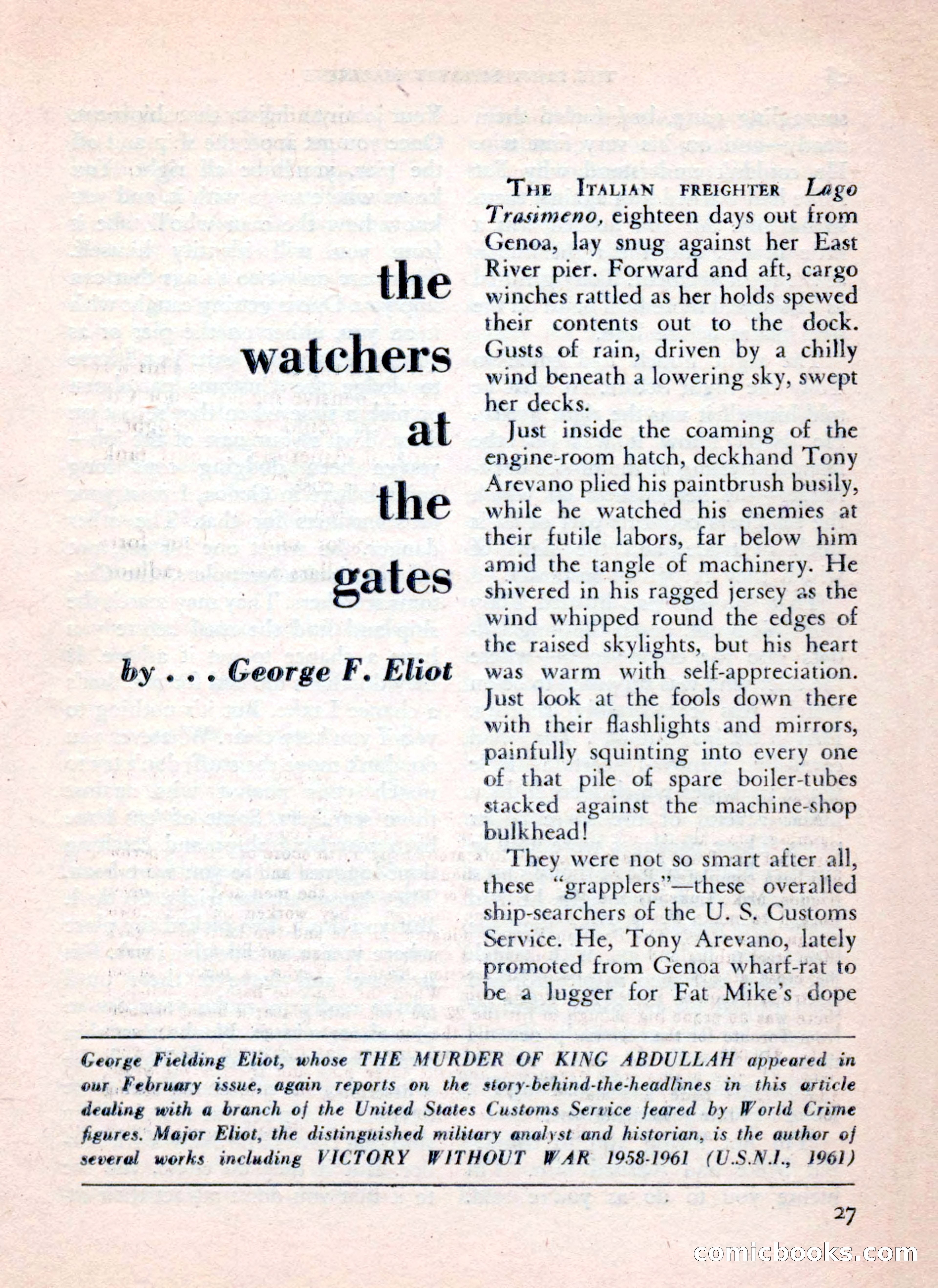 The Saint Mystery Magazine, July 1962 — page 29 of 132