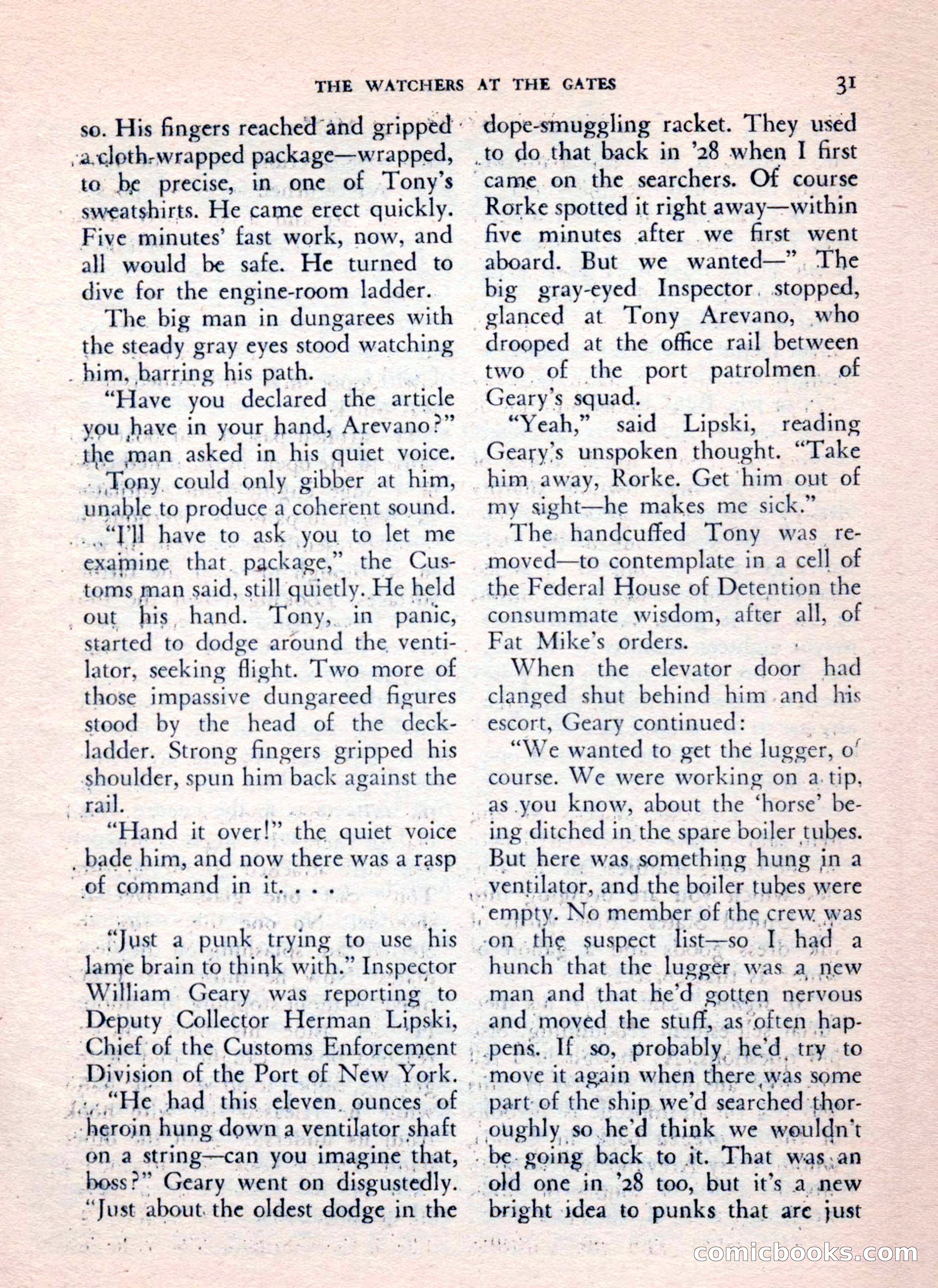 The Saint Mystery Magazine, July 1962 — page 33 of 132