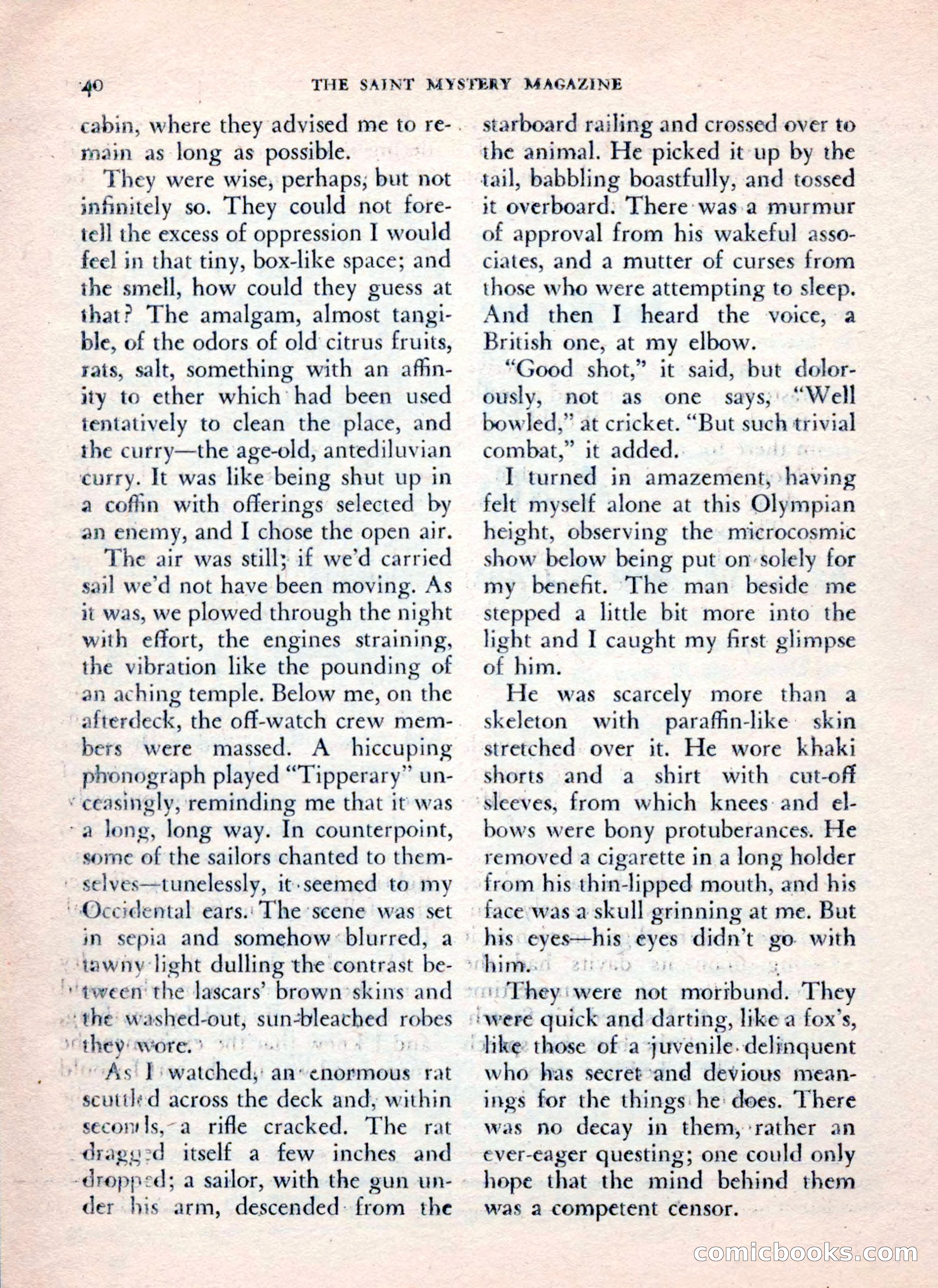 The Saint Mystery Magazine, July 1962 — page 42 of 132