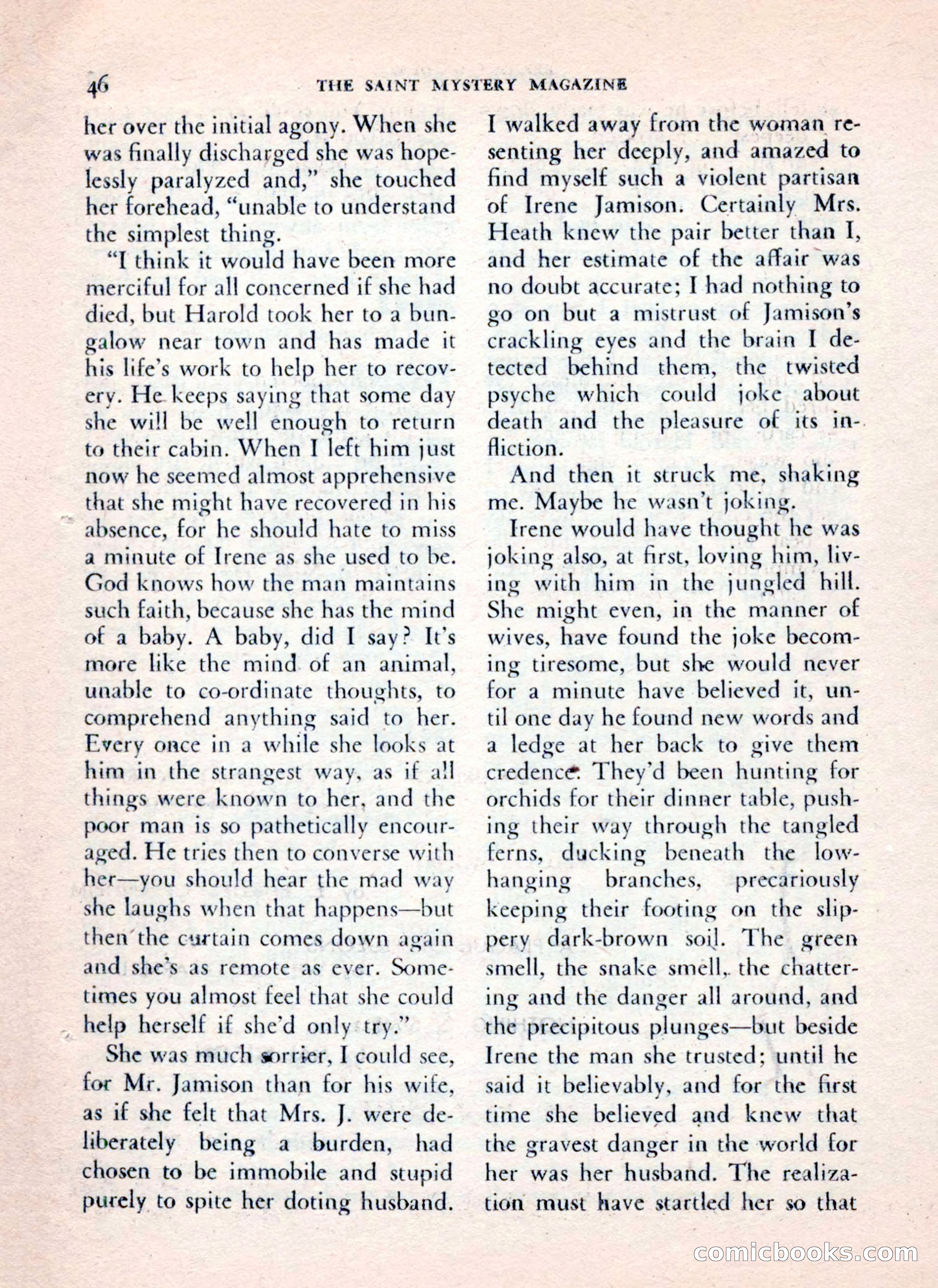The Saint Mystery Magazine, July 1962 — page 48 of 132