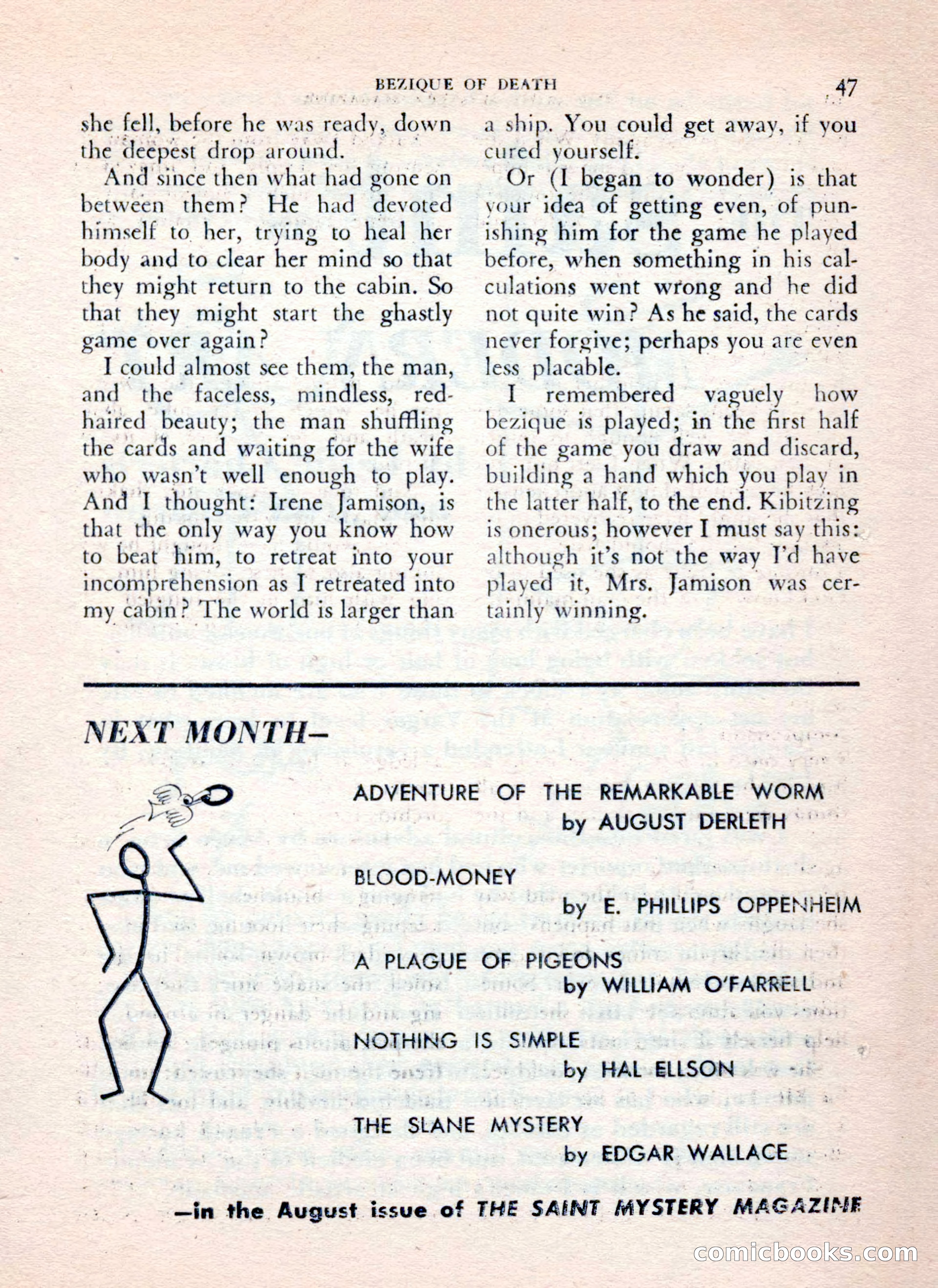 The Saint Mystery Magazine, July 1962 — page 49 of 132