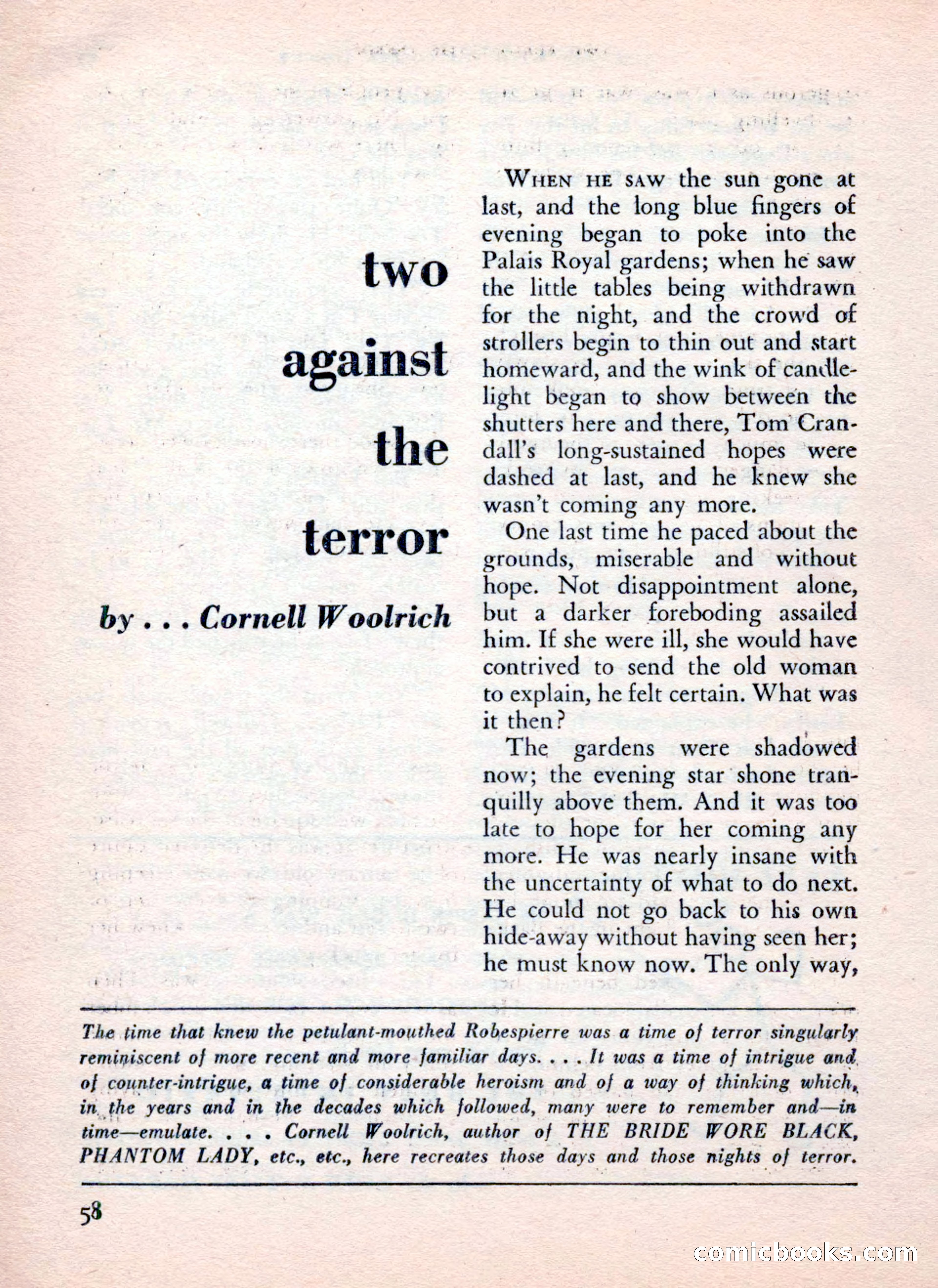 The Saint Mystery Magazine, July 1962 — page 60 of 132
