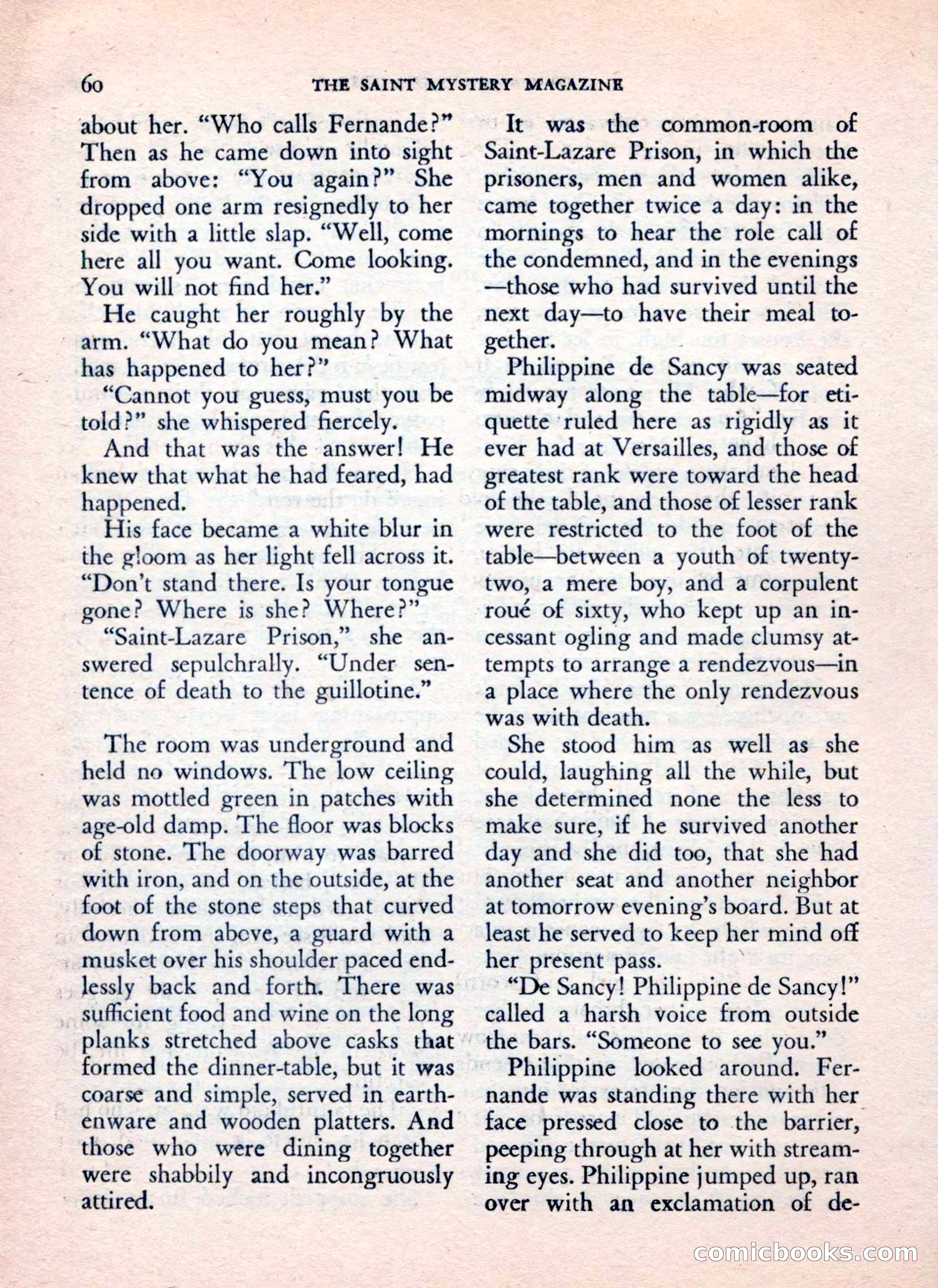 The Saint Mystery Magazine, July 1962 — page 62 of 132