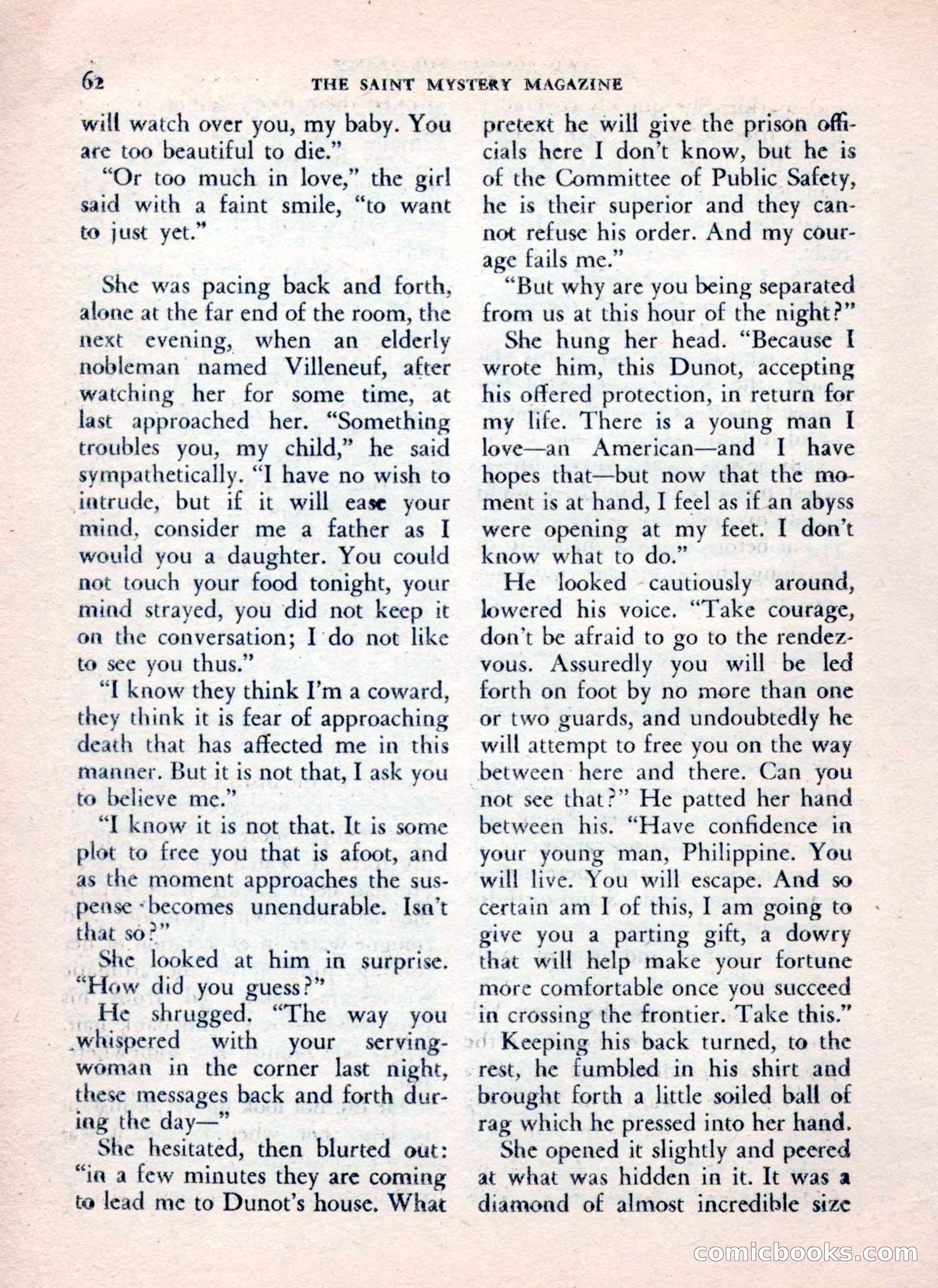 The Saint Mystery Magazine, July 1962 — page 64 of 132