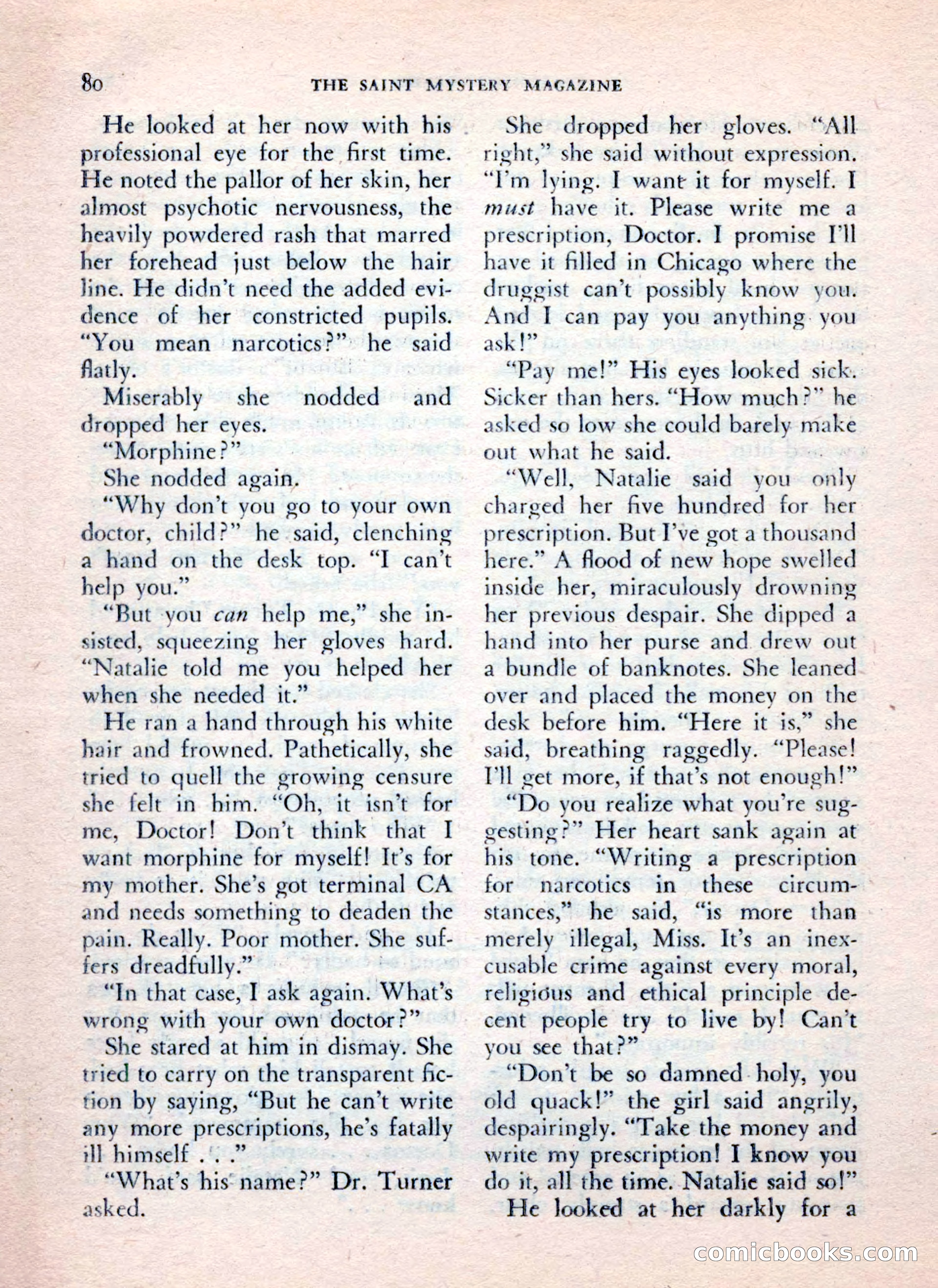 The Saint Mystery Magazine, July 1962 — page 82 of 132