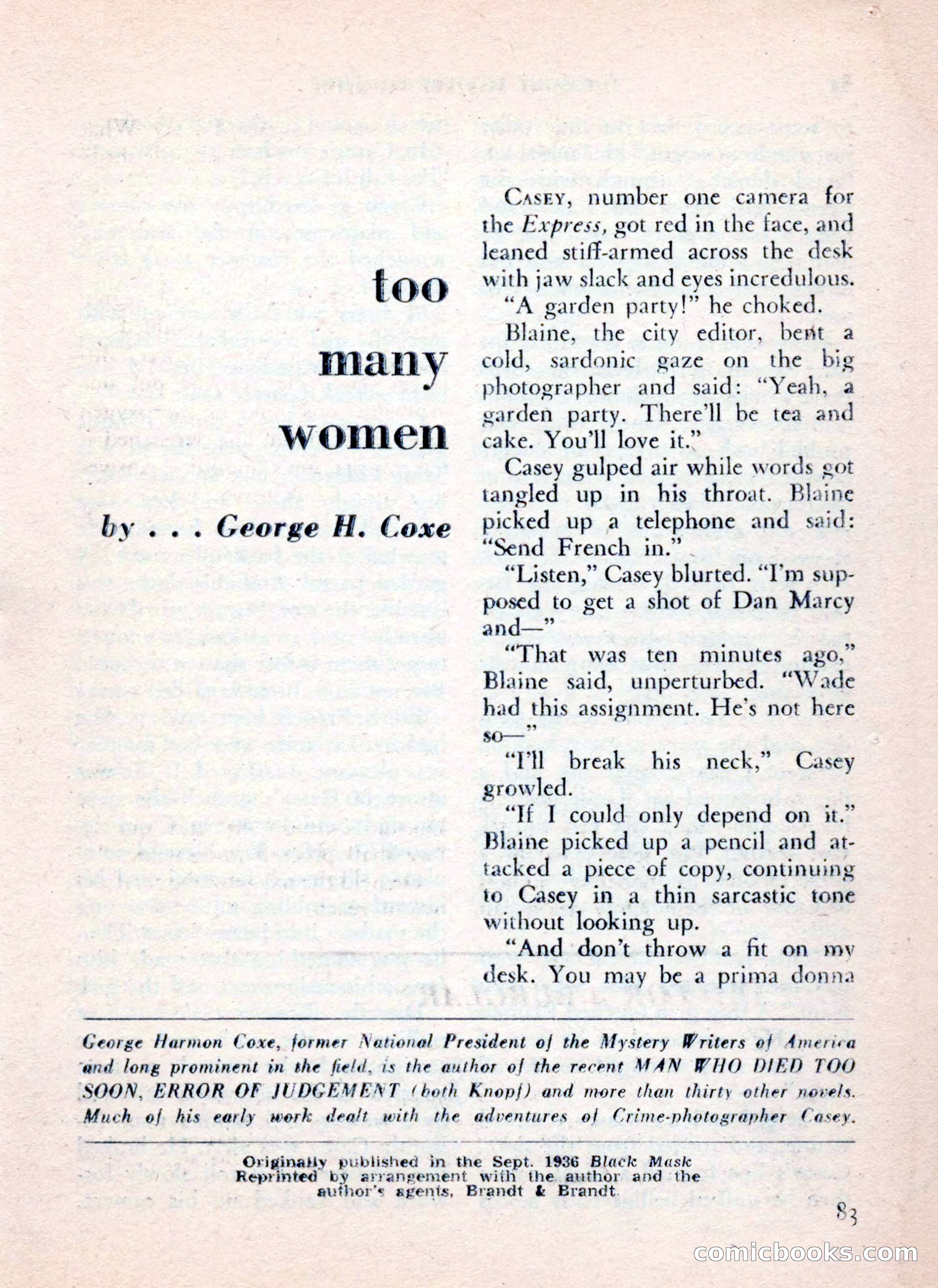The Saint Mystery Magazine, July 1962 — page 85 of 132