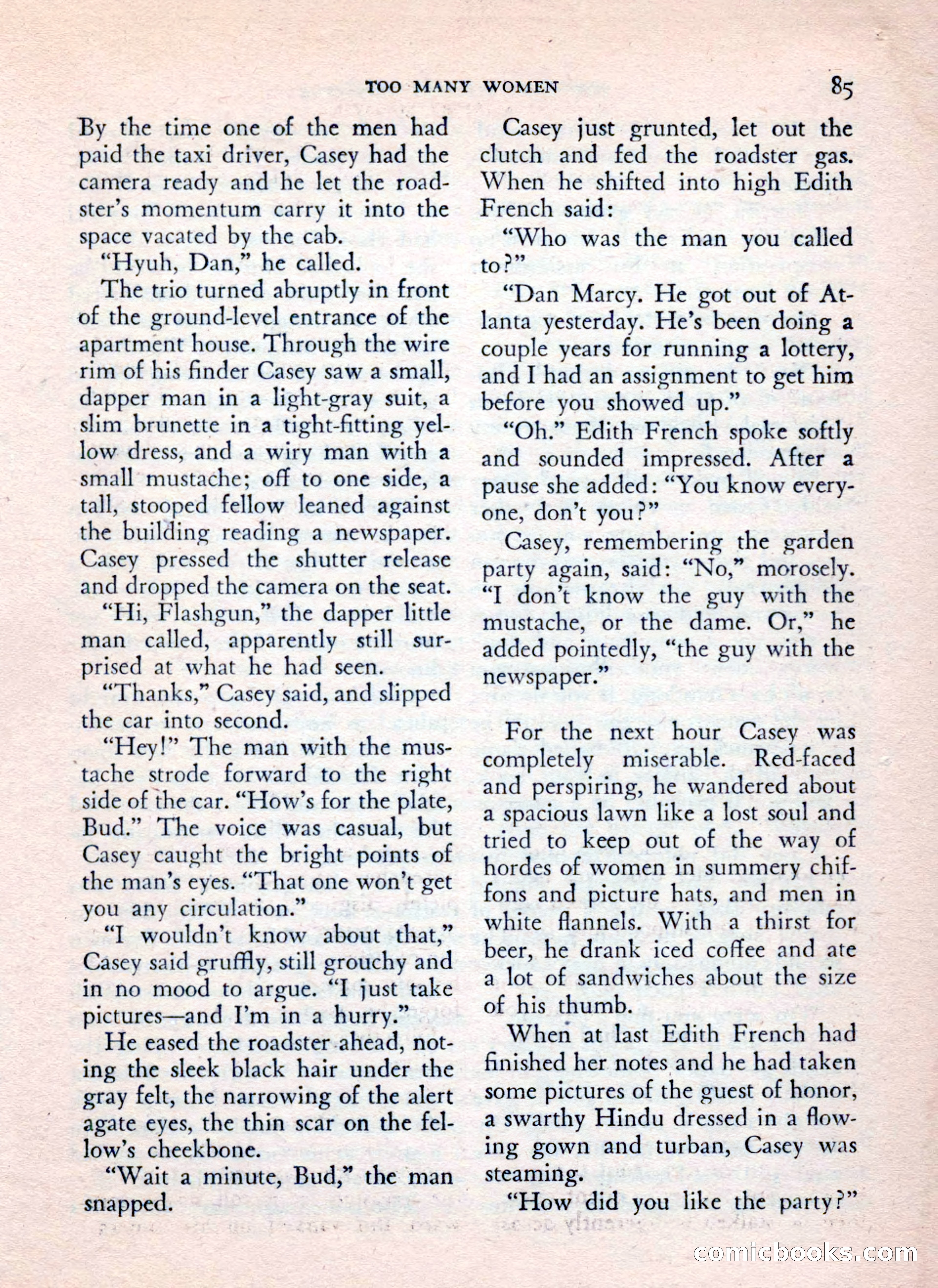 The Saint Mystery Magazine, July 1962 — page 87 of 132