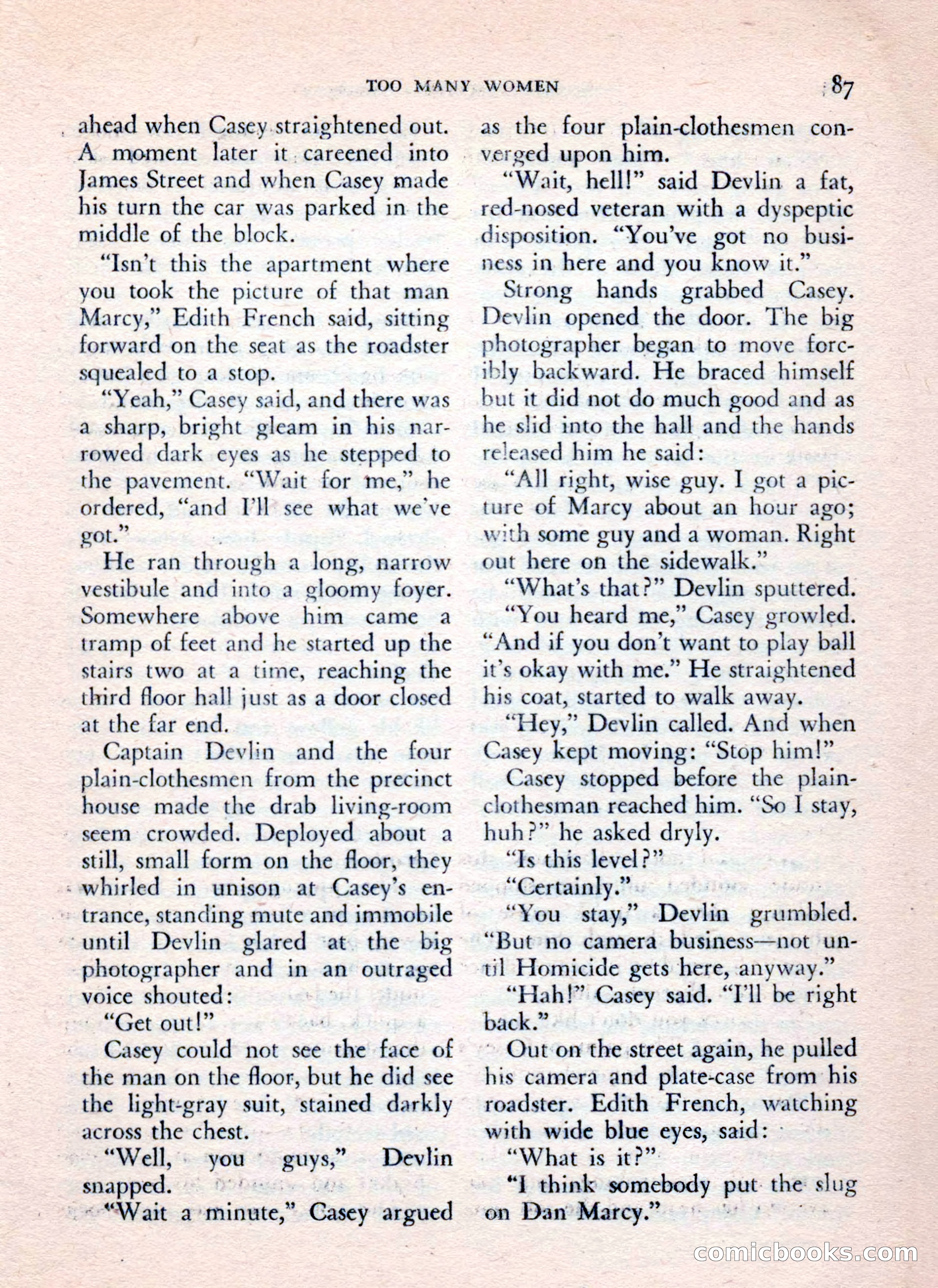 The Saint Mystery Magazine, July 1962 — page 89 of 132