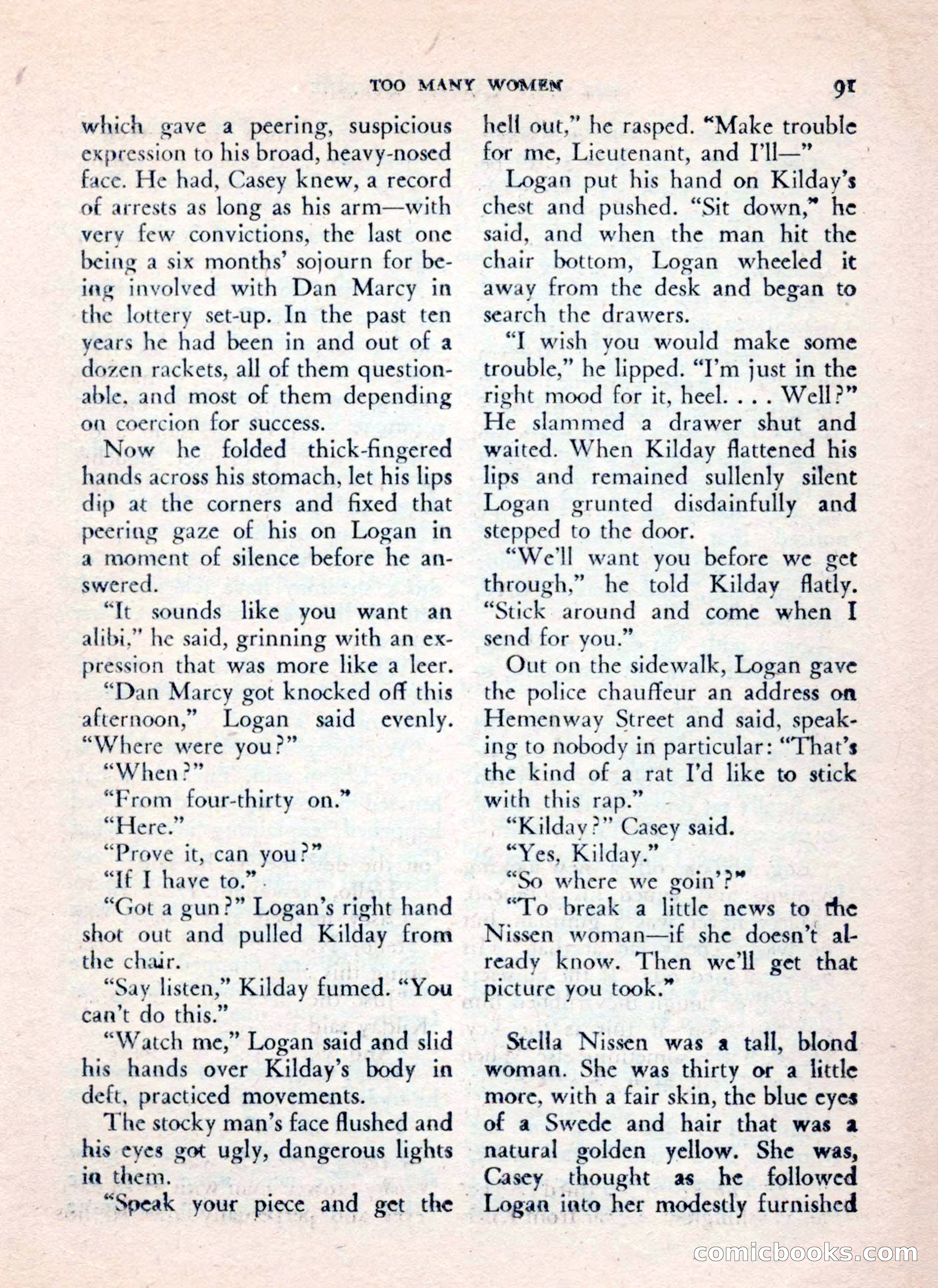 The Saint Mystery Magazine, July 1962 — page 93 of 132