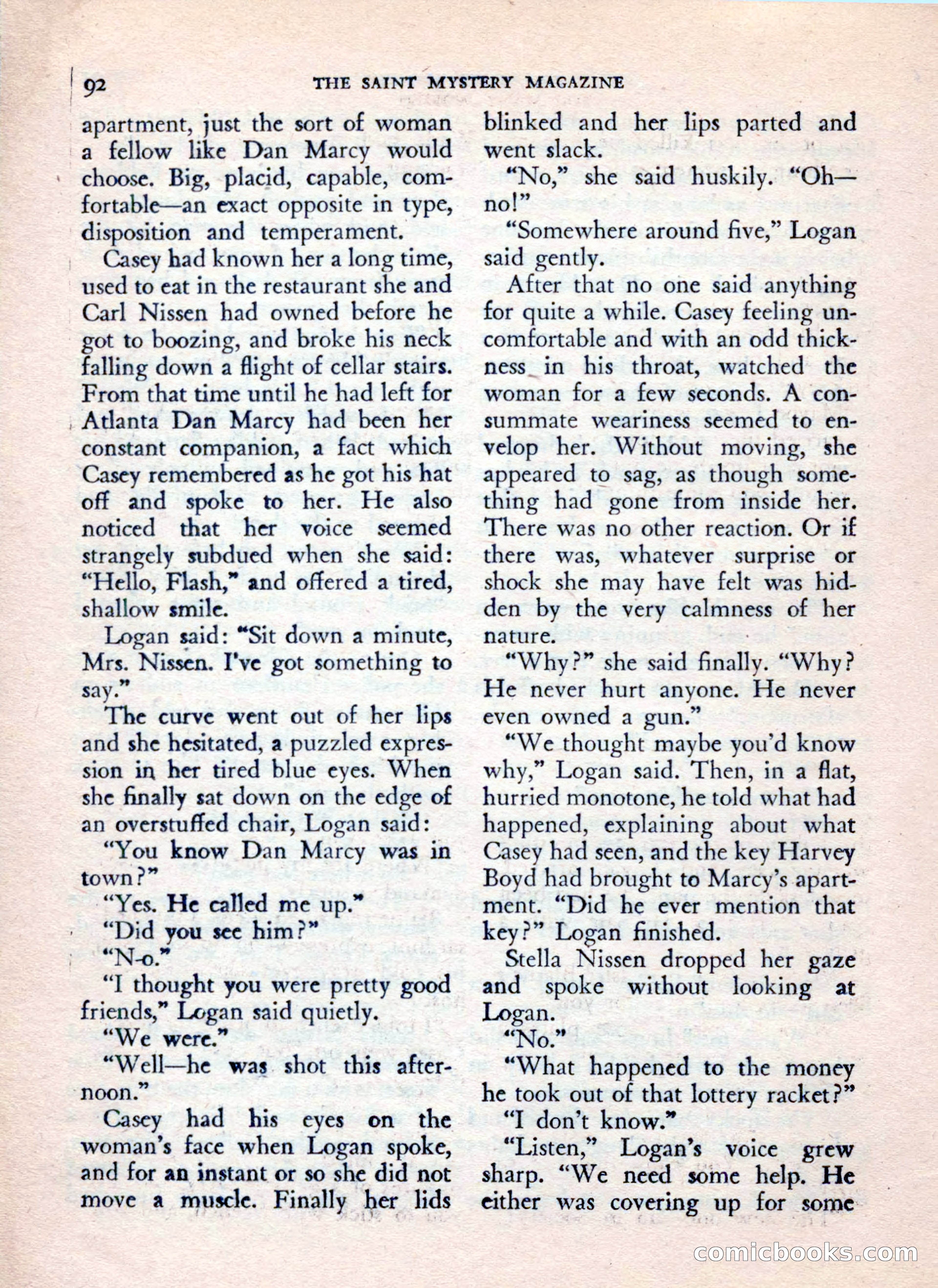 The Saint Mystery Magazine, July 1962 — page 94 of 132