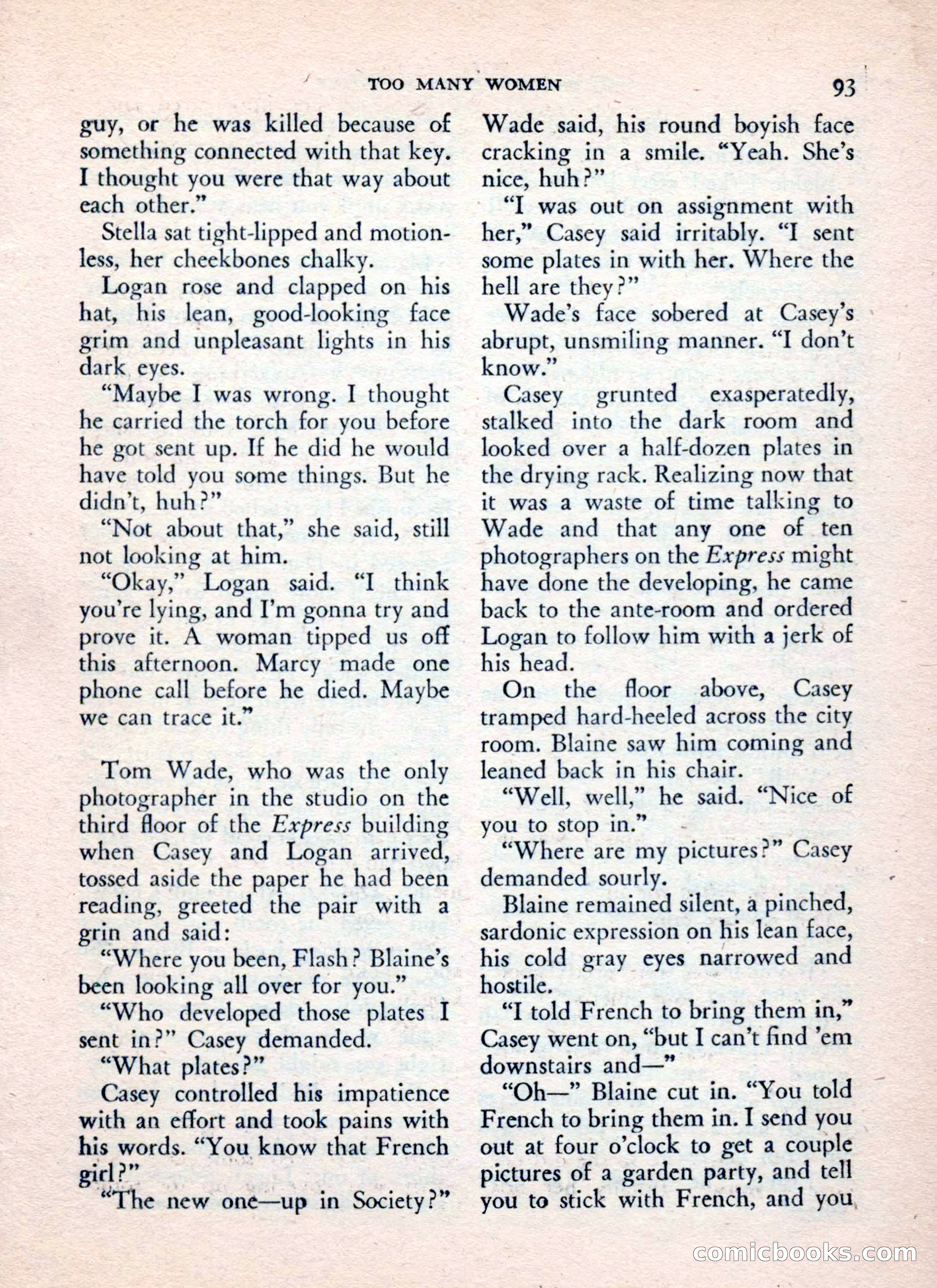The Saint Mystery Magazine, July 1962 — page 95 of 132