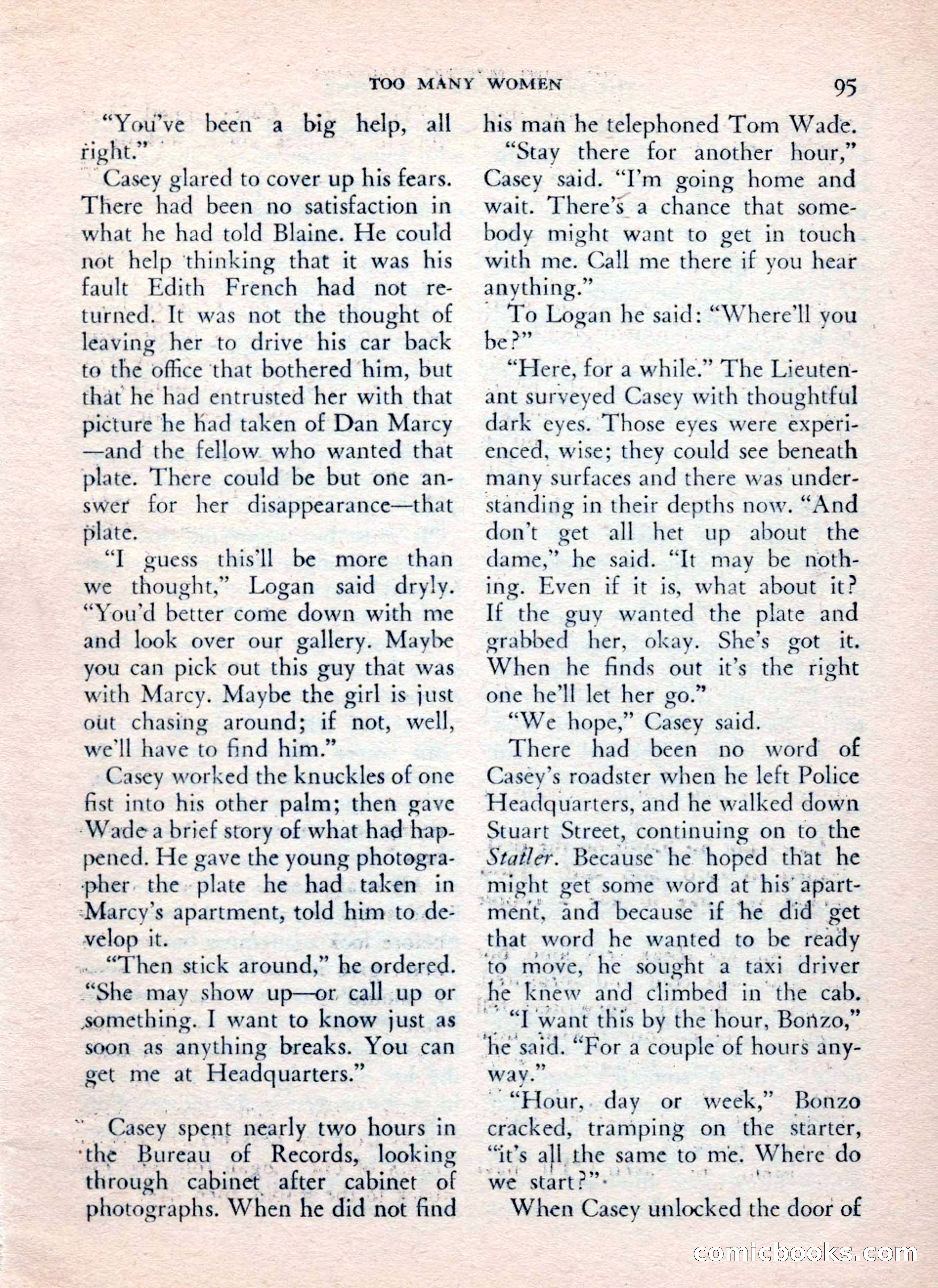 The Saint Mystery Magazine, July 1962 — page 97 of 132