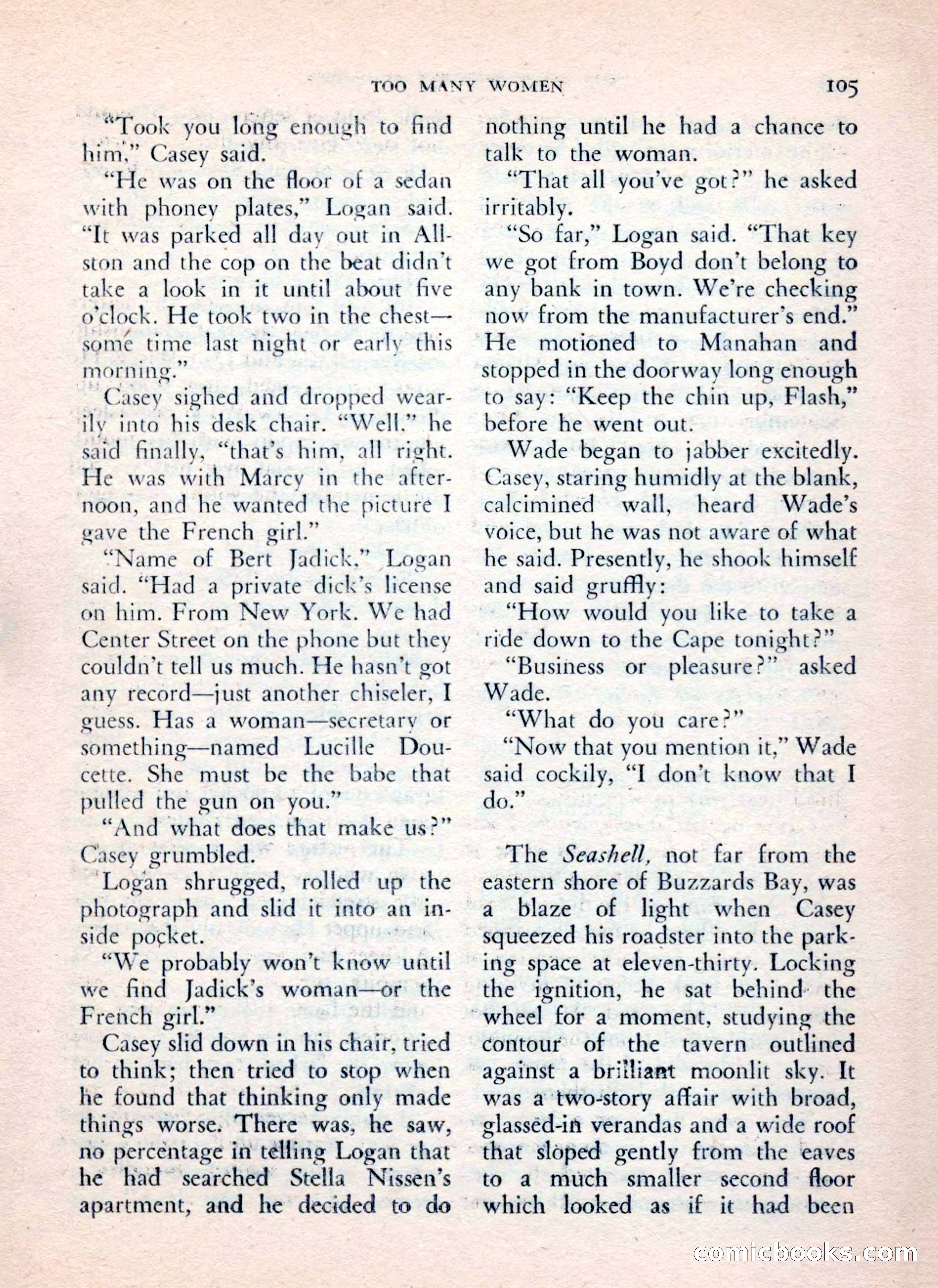 The Saint Mystery Magazine, July 1962 — page 107 of 132