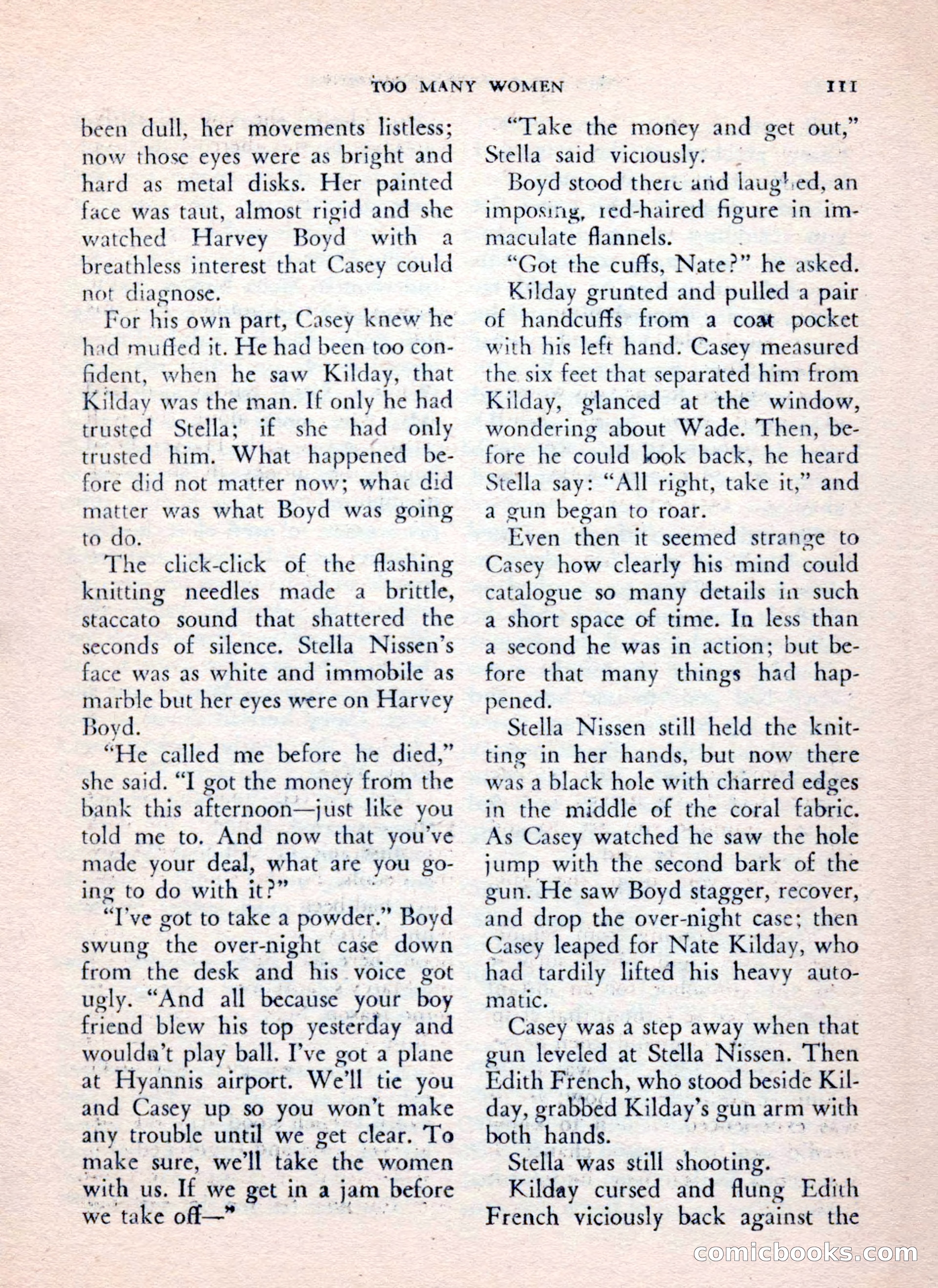 The Saint Mystery Magazine, July 1962 — page 113 of 132