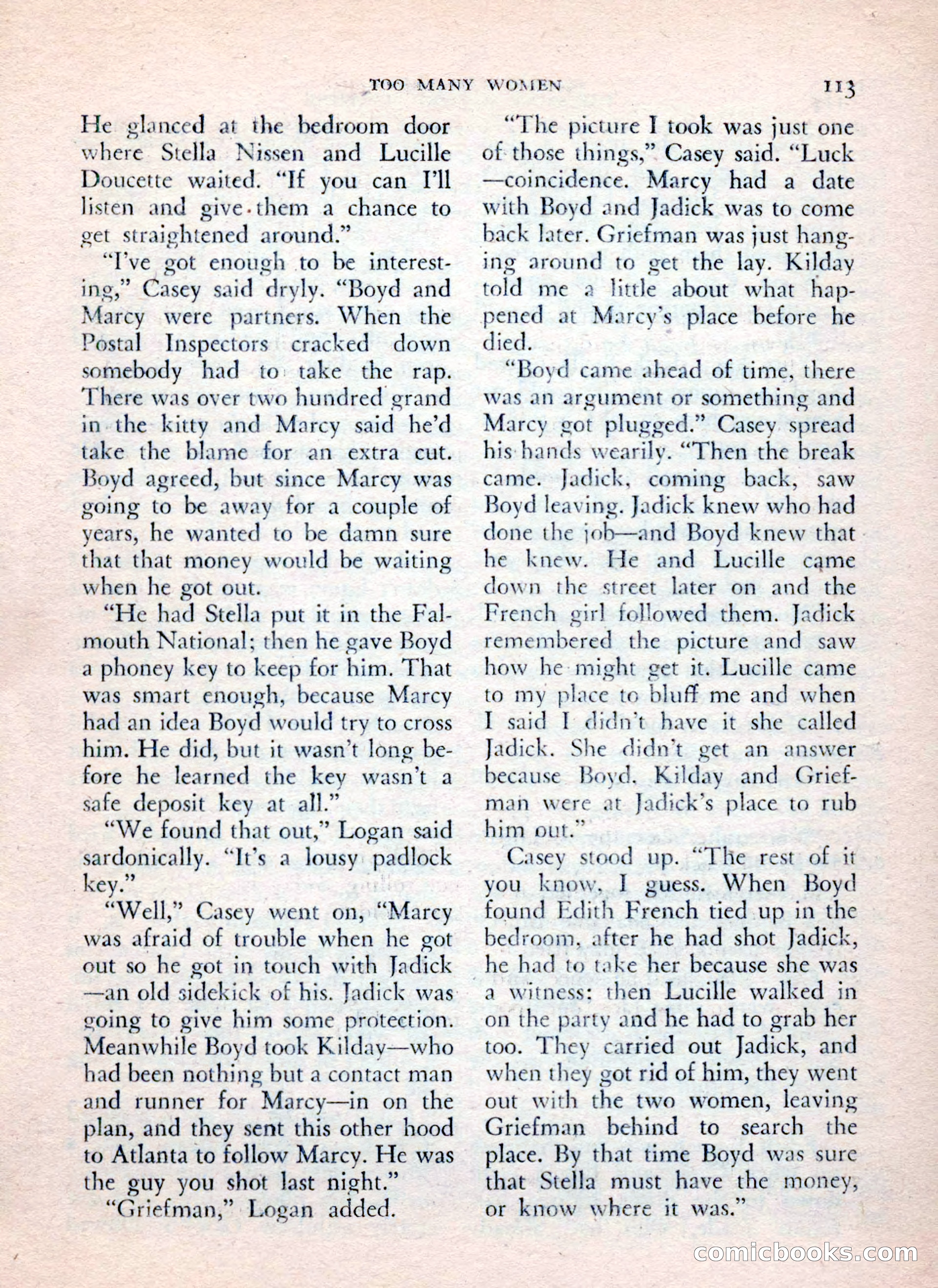 The Saint Mystery Magazine, July 1962 — page 115 of 132