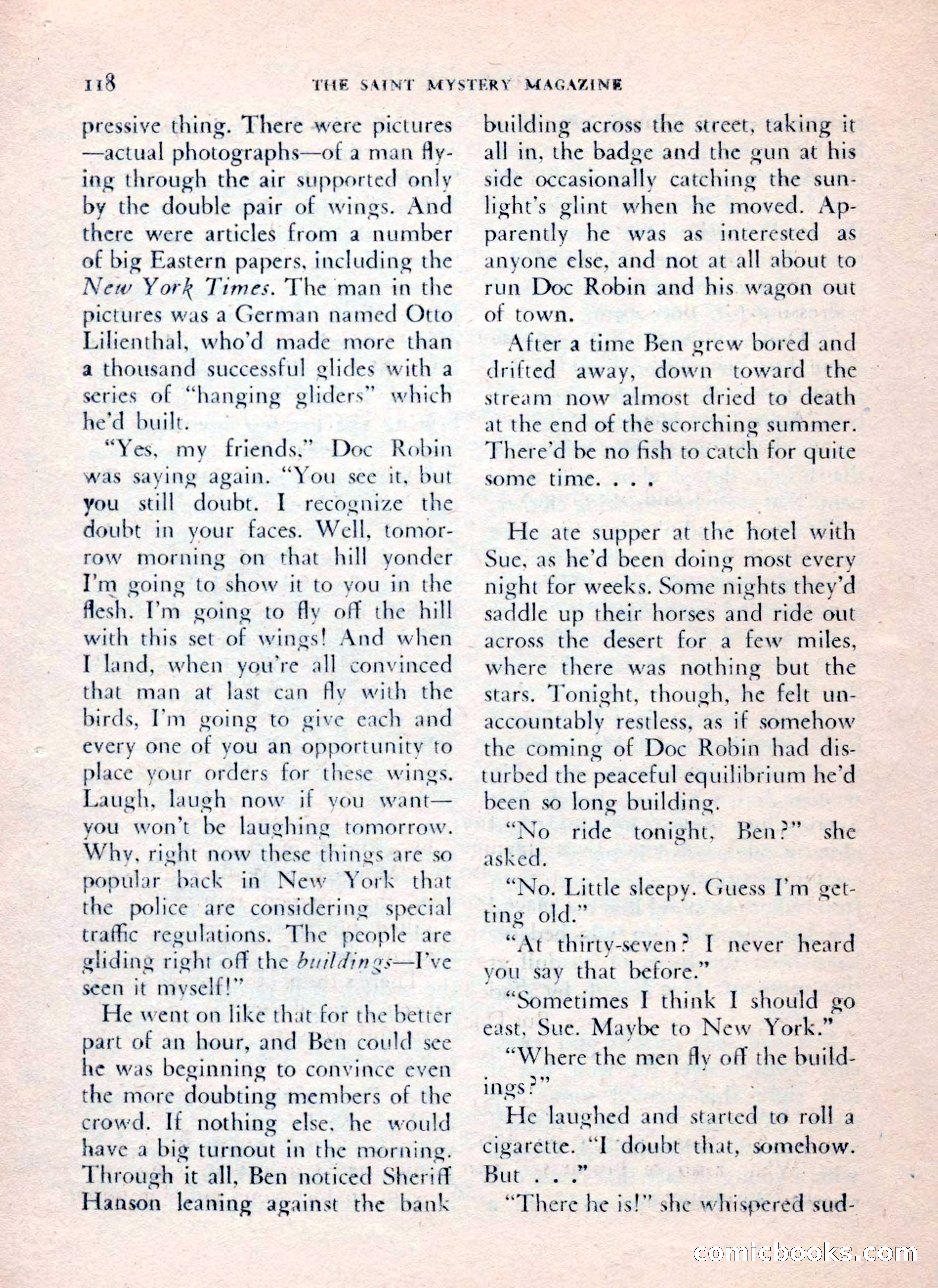 The Saint Mystery Magazine, July 1962 — page 120 of 132
